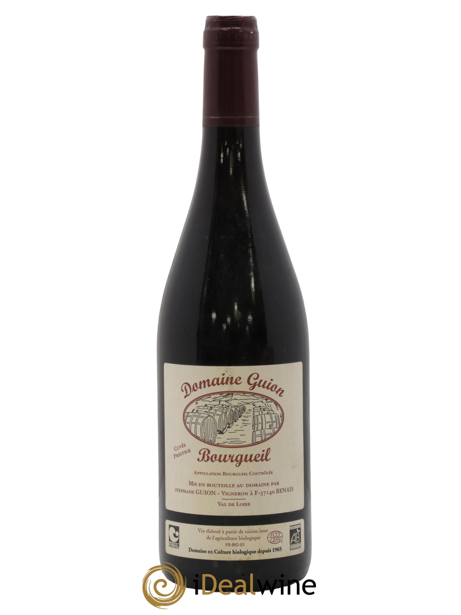 Bourgueil Cuvée Prestige Guion 2011 - Lot de 1 bouteille - 0