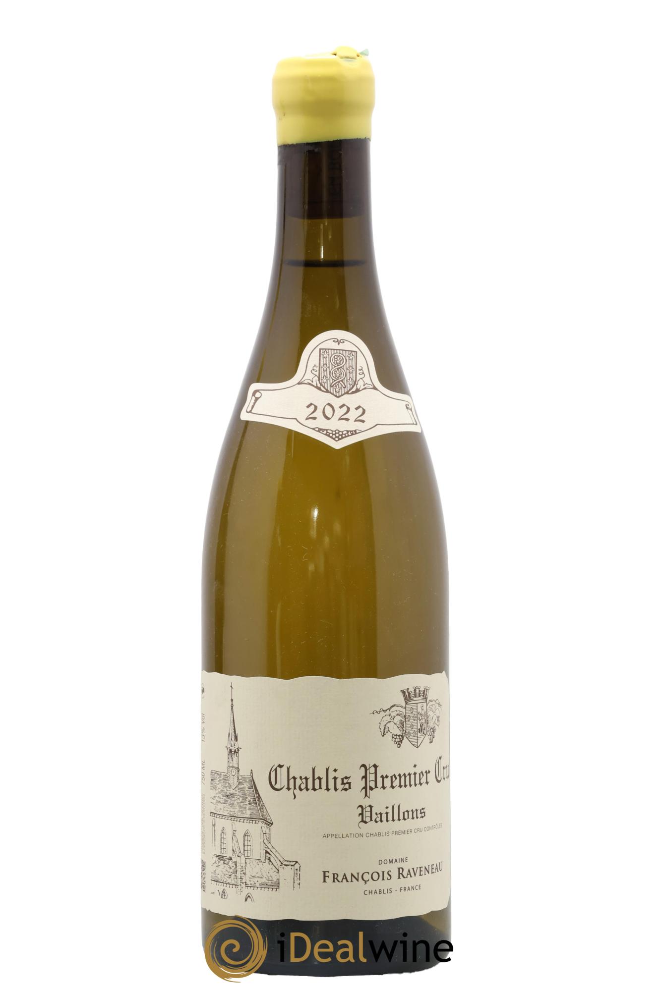 Chablis 1er Cru Vaillons Raveneau (Domaine) 2022 - Lote de 1 botella - 0