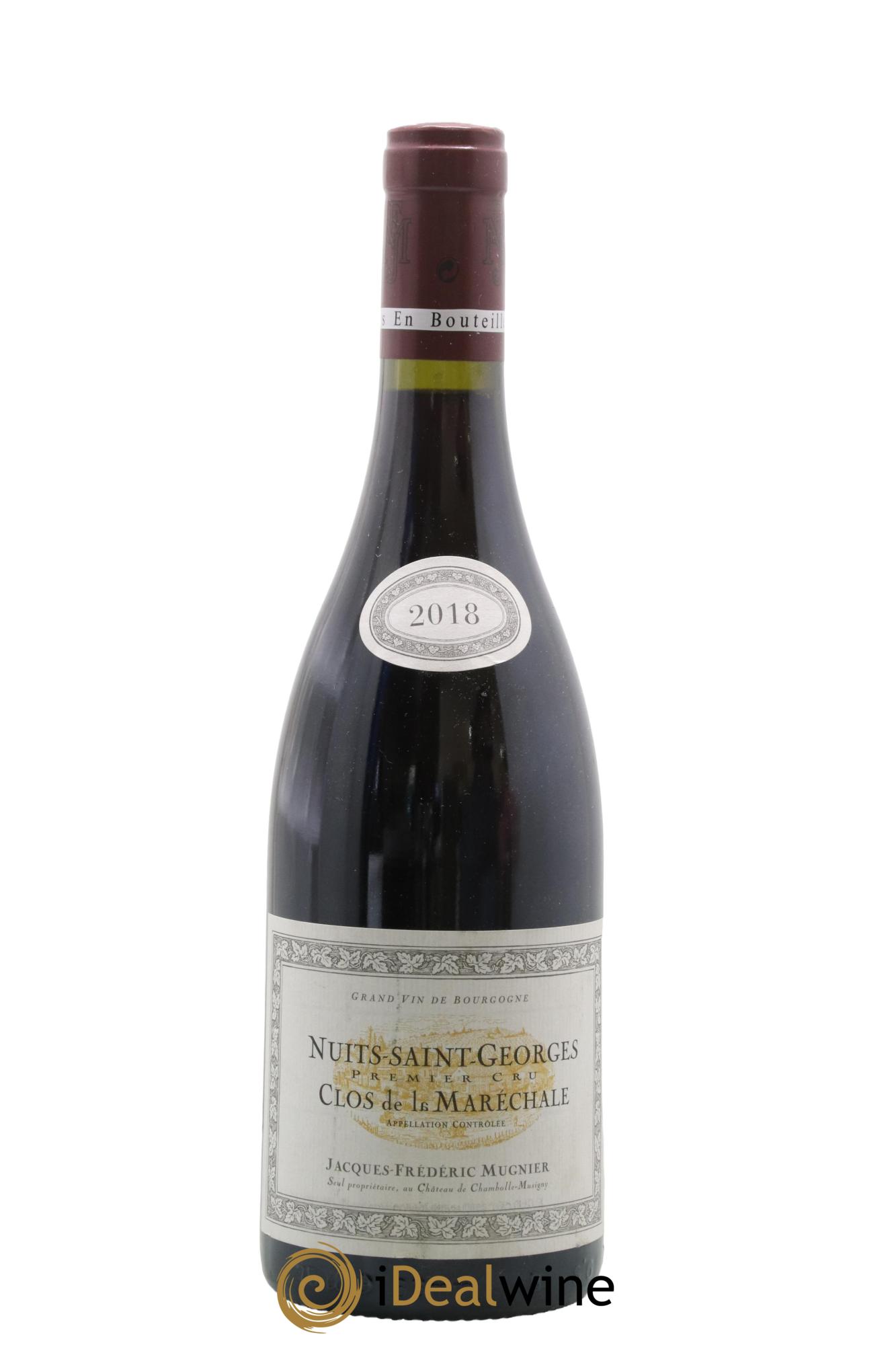 Nuits-Saint-Georges 1er Cru Clos de La Maréchale Jacques-Frédéric Mugnier 2018 - Lot de 1 bouteille - 0