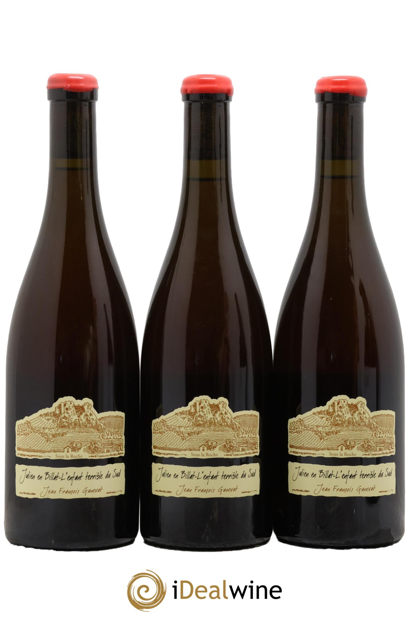Côtes du Jura Julien en Billat l'enfant terrible du Sud Jean-François Ganevat (Domaine) 2021 - Posten von 3 Flaschen - 0