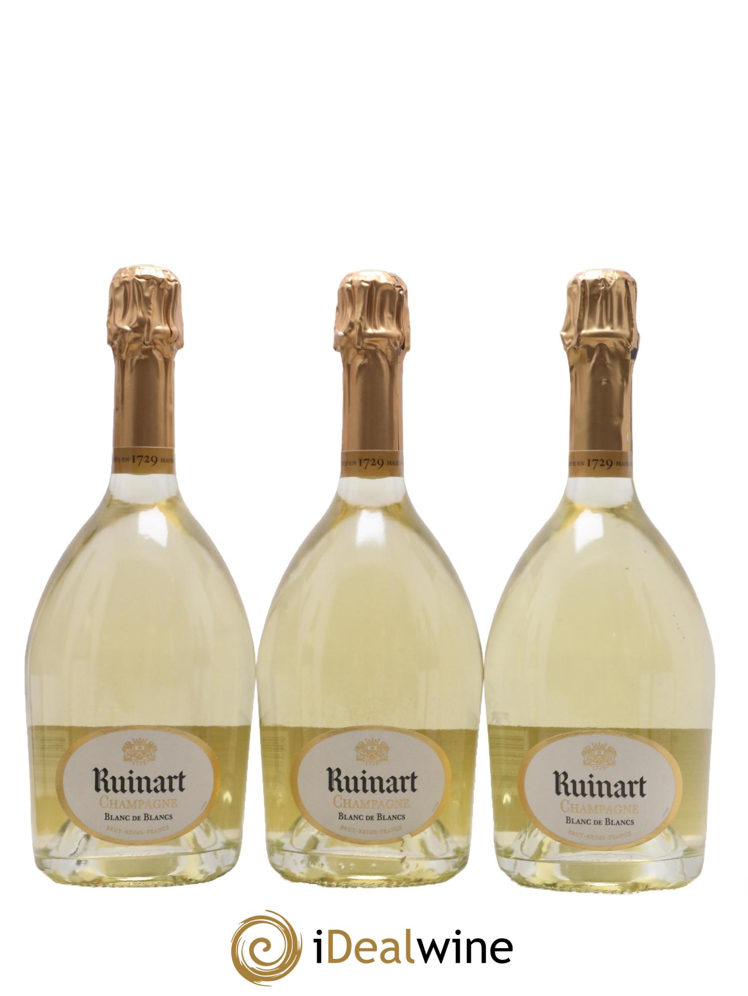 Blanc de Blancs Brut Ruinart - Posten von 3 Flaschen - 0
