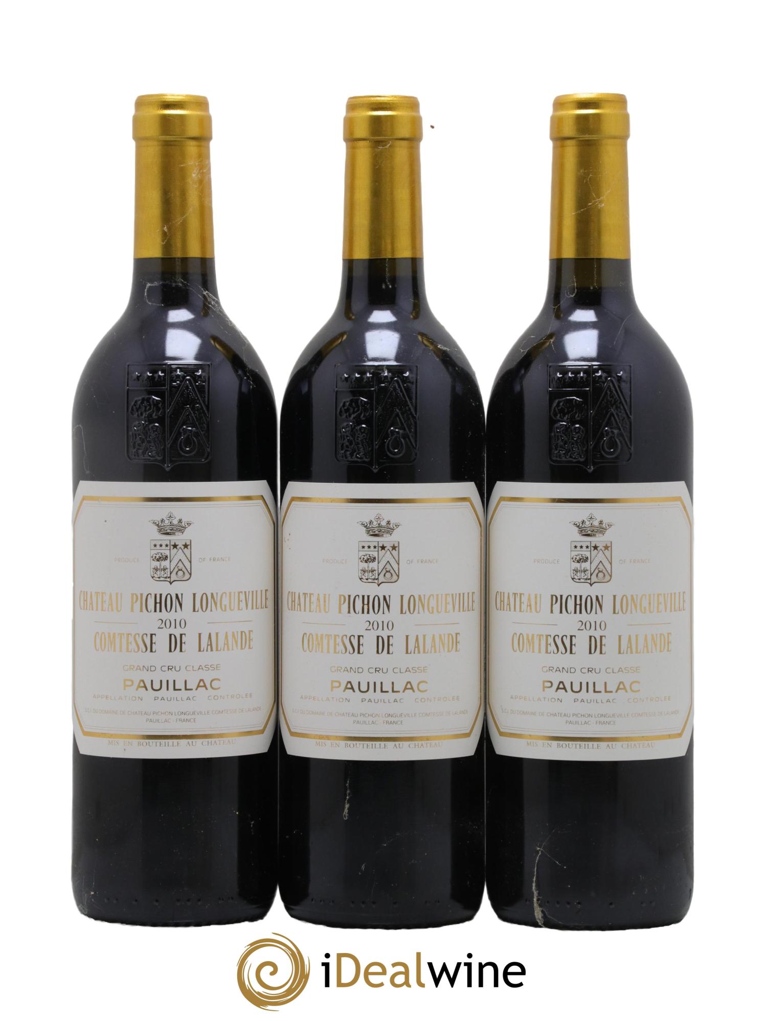 Château Pichon Longueville Comtesse de Lalande 2ème Grand Cru Classé 2010 - Lotto di 6 bottiglie - 3