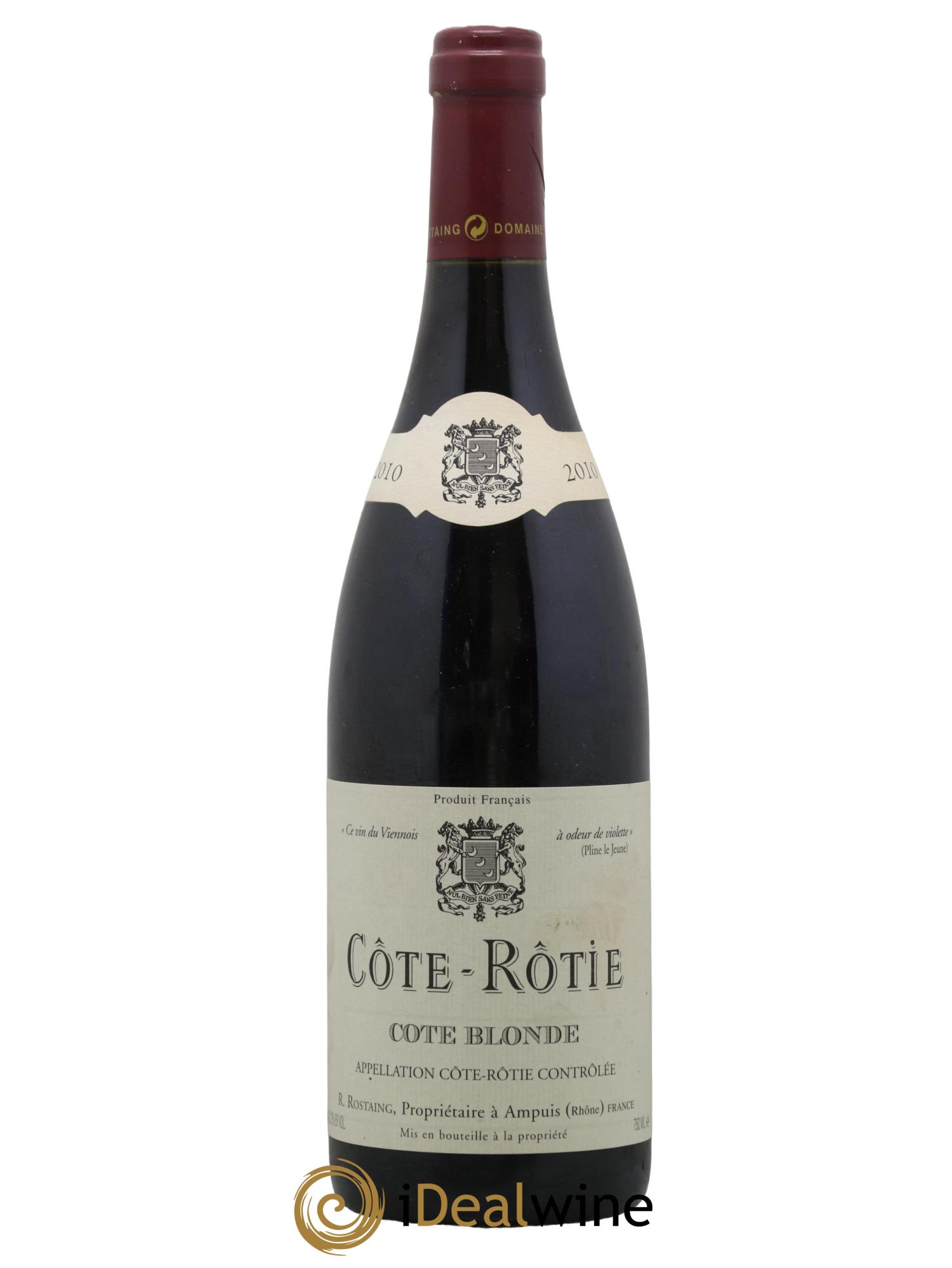 Côte-Rôtie Côte Blonde René Rostaing 2010 - Lotto di 1 bottiglia - 0
