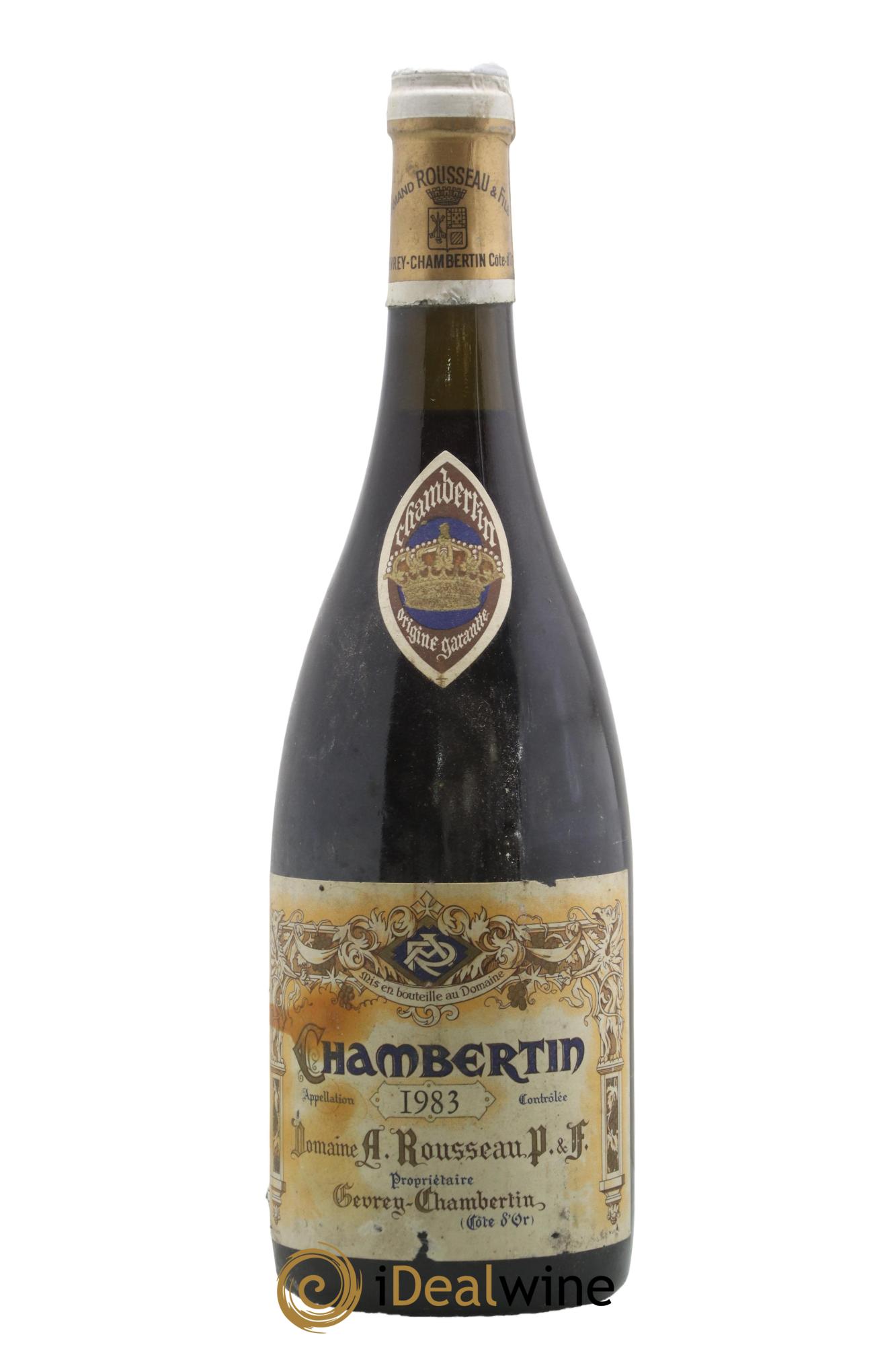 Chambertin Grand Cru Armand Rousseau (Domaine) 1983 - Lotto di 1 bottiglia - 0