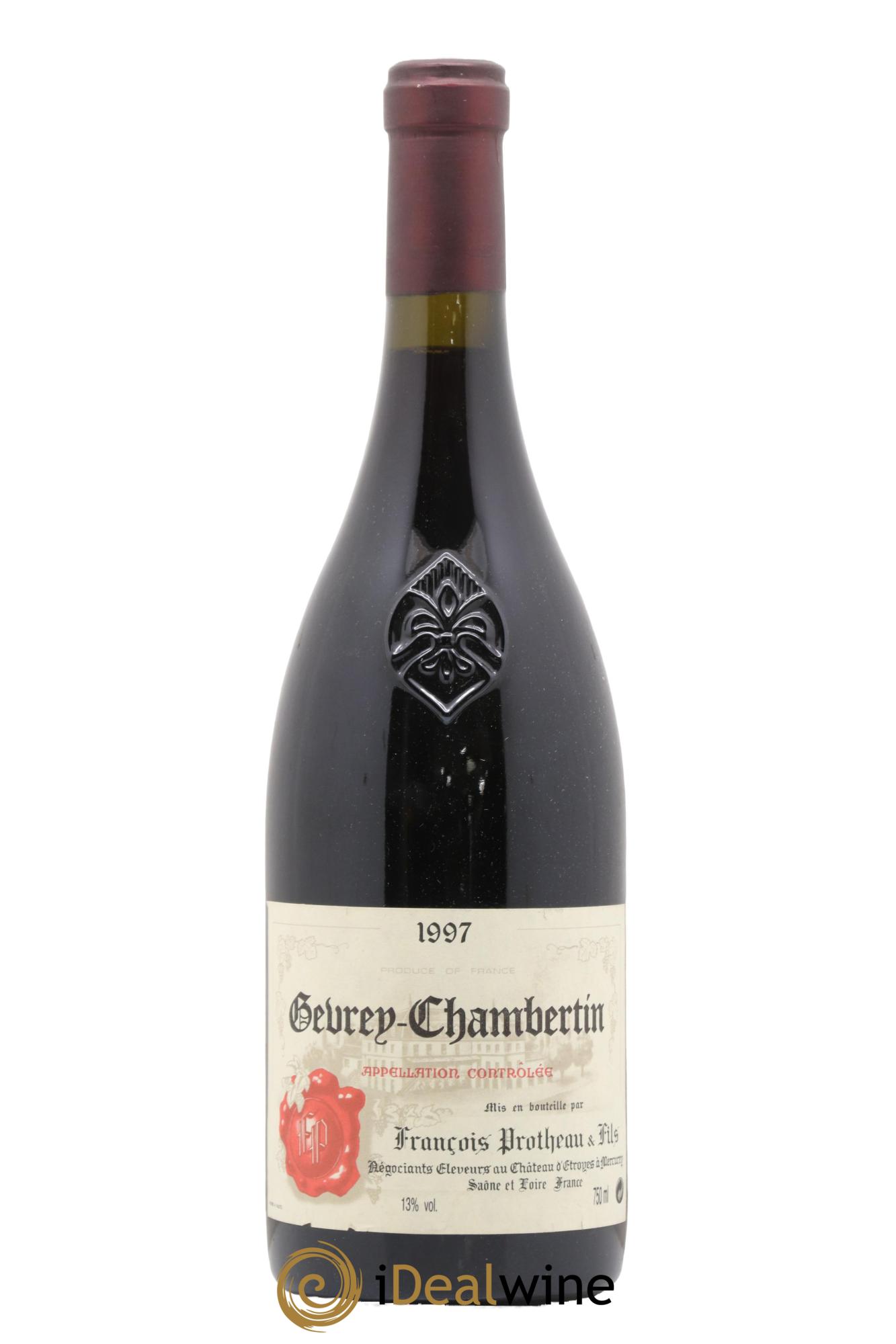 Gevrey-Chambertin Protheau 1997 - Lot de 1 bouteille - 0