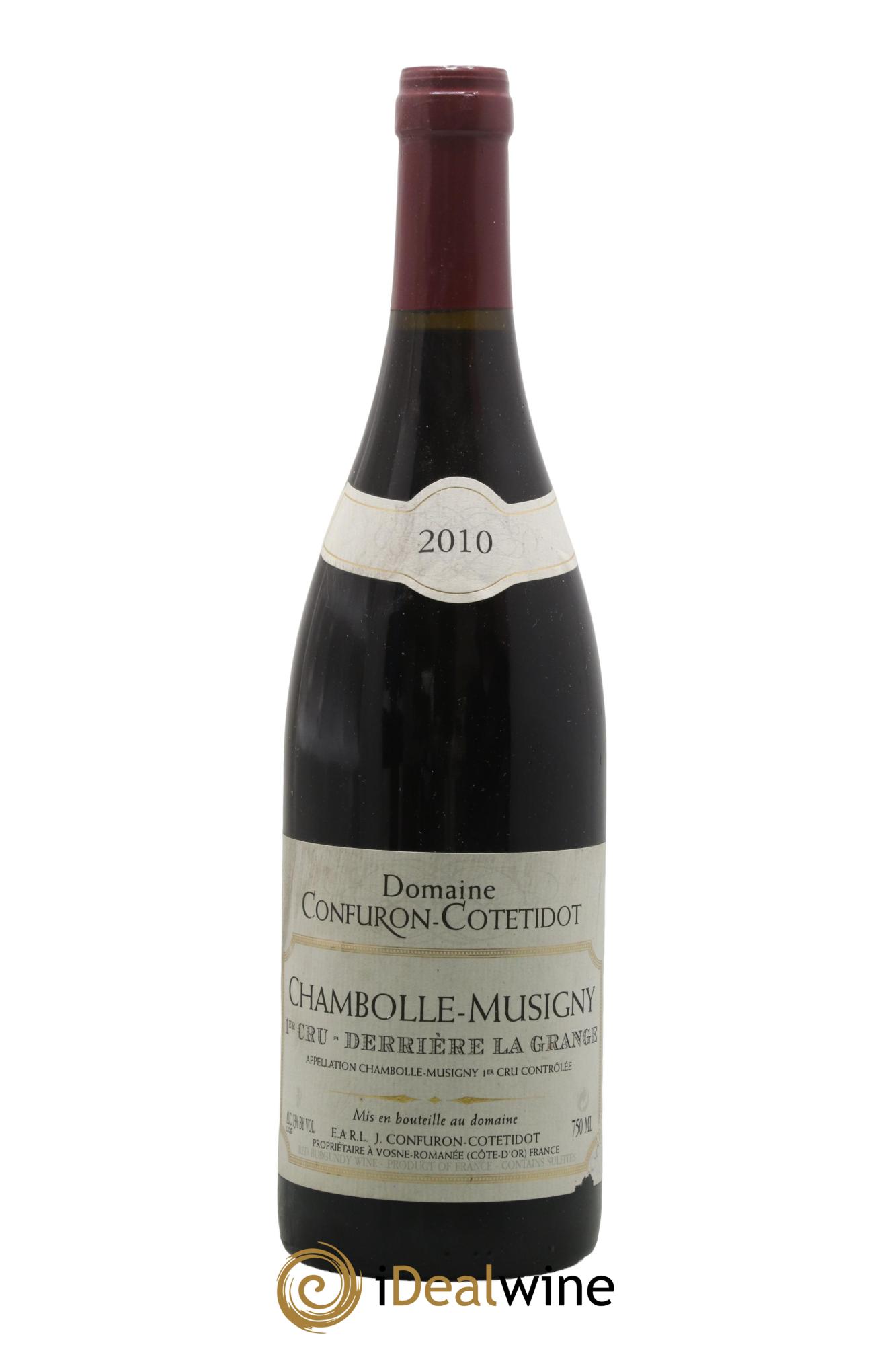 Chambolle-Musigny 1er Cru Derrière la Grange Confuron-Cotetidot 2010 - Lotto di 1 bottiglia - 0