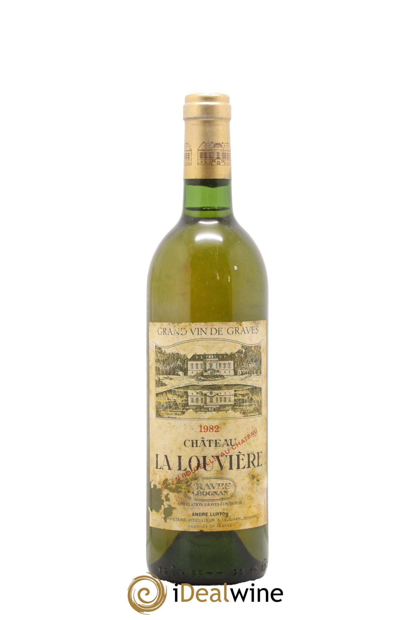 Château la Louvière 1982 - Lot of 1 bottle - 0