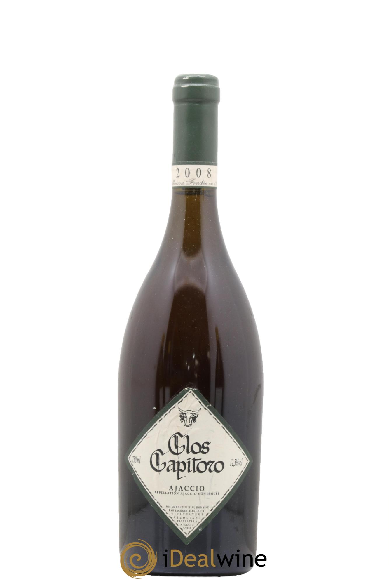 Ajaccio Clos Capitoro 2008 - Lot de 1 bouteille - 0