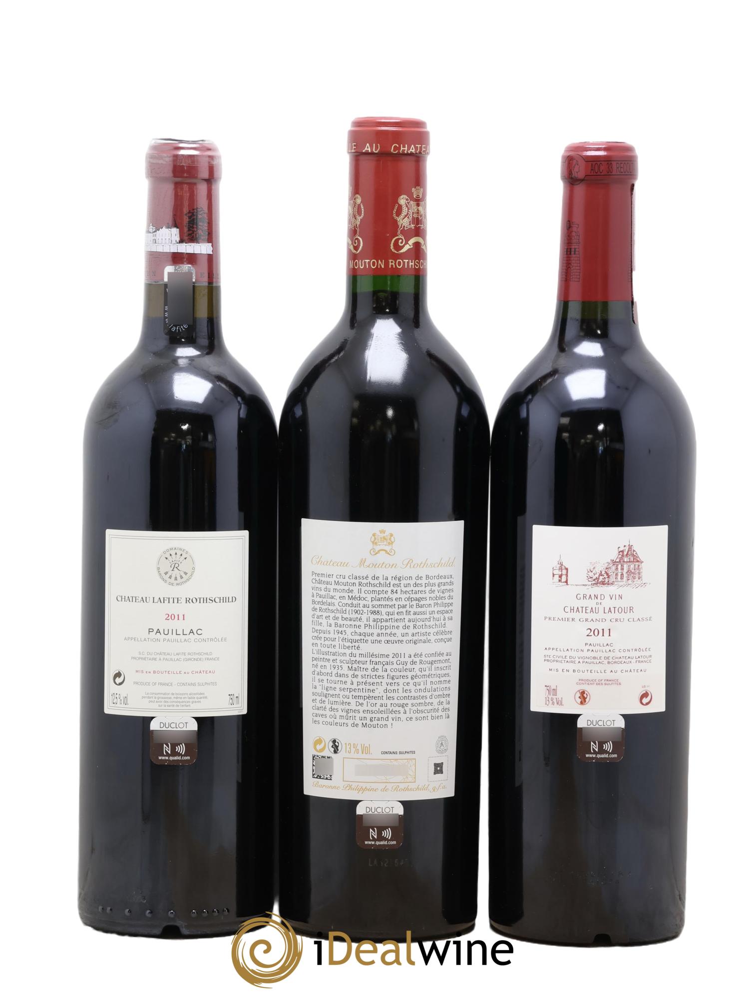 Caisse Collection Duclot 2011 2011 - Lotto di 9 bottiglie - 4