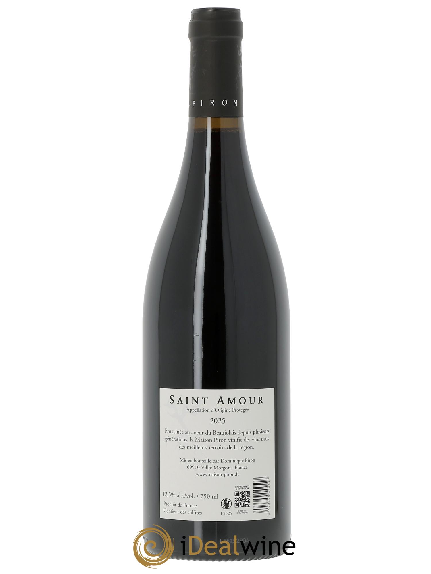 Saint-Amour Dominique Piron (Domaine)  2025 - Posten von 1 Flasche - 1