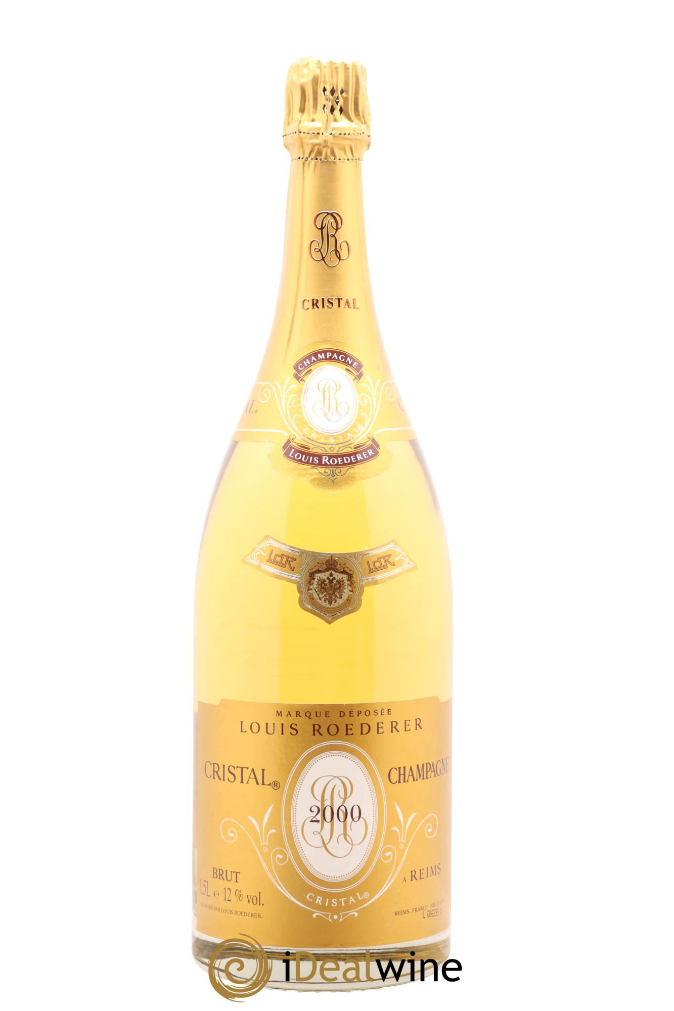 Cristal Louis Roederer 2000 - Lot de 1 magnum - 0