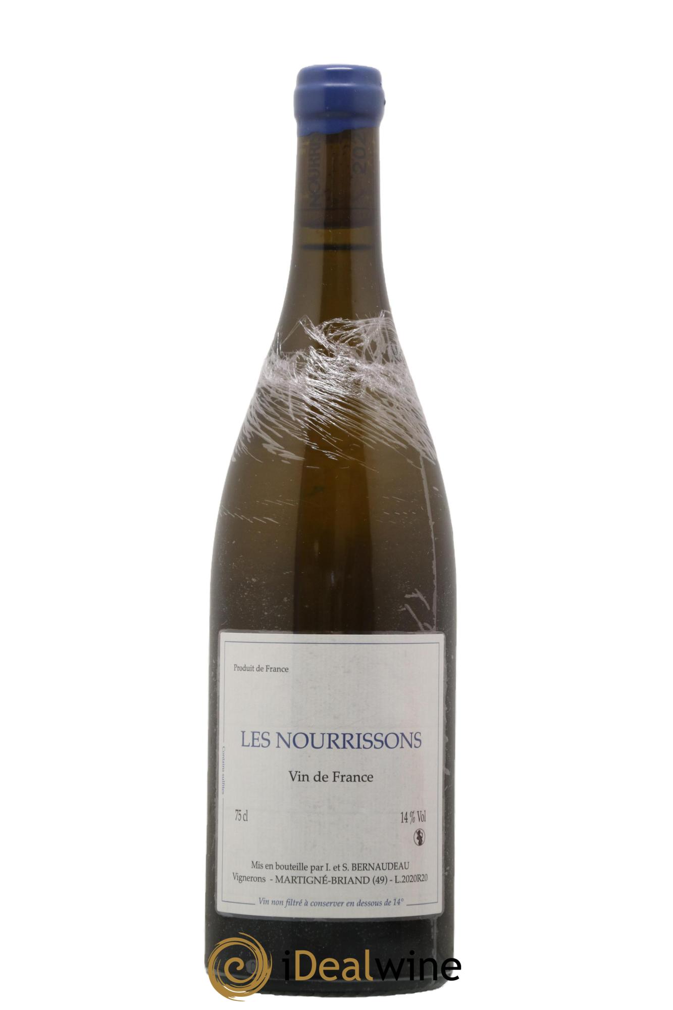 Vin de France Les Nourrissons Stéphane Bernaudeau 2020 - Posten von 1 Flasche - 0