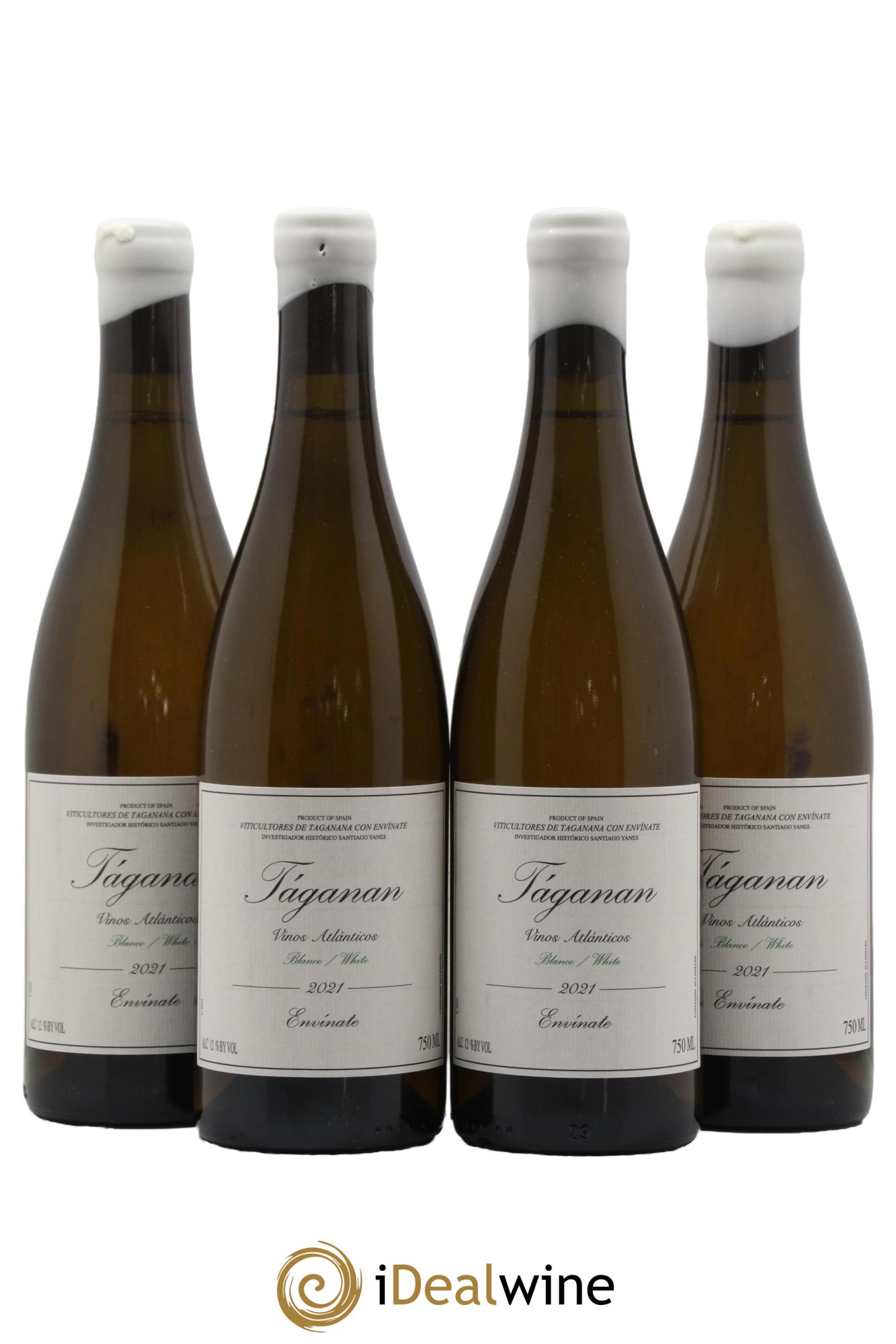 Vinos Atlántico Táganan Blanco Envinate 2021 - Lotto di 4 bottiglie - 0