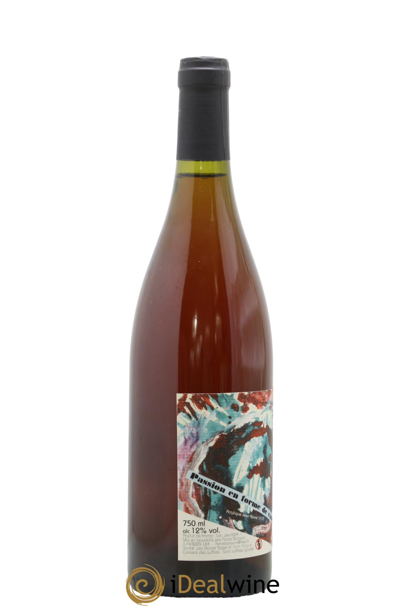 Vin de France Passion en forme de cauchemard Daniel Sage 2023 - Lot of 1 bottle - 1