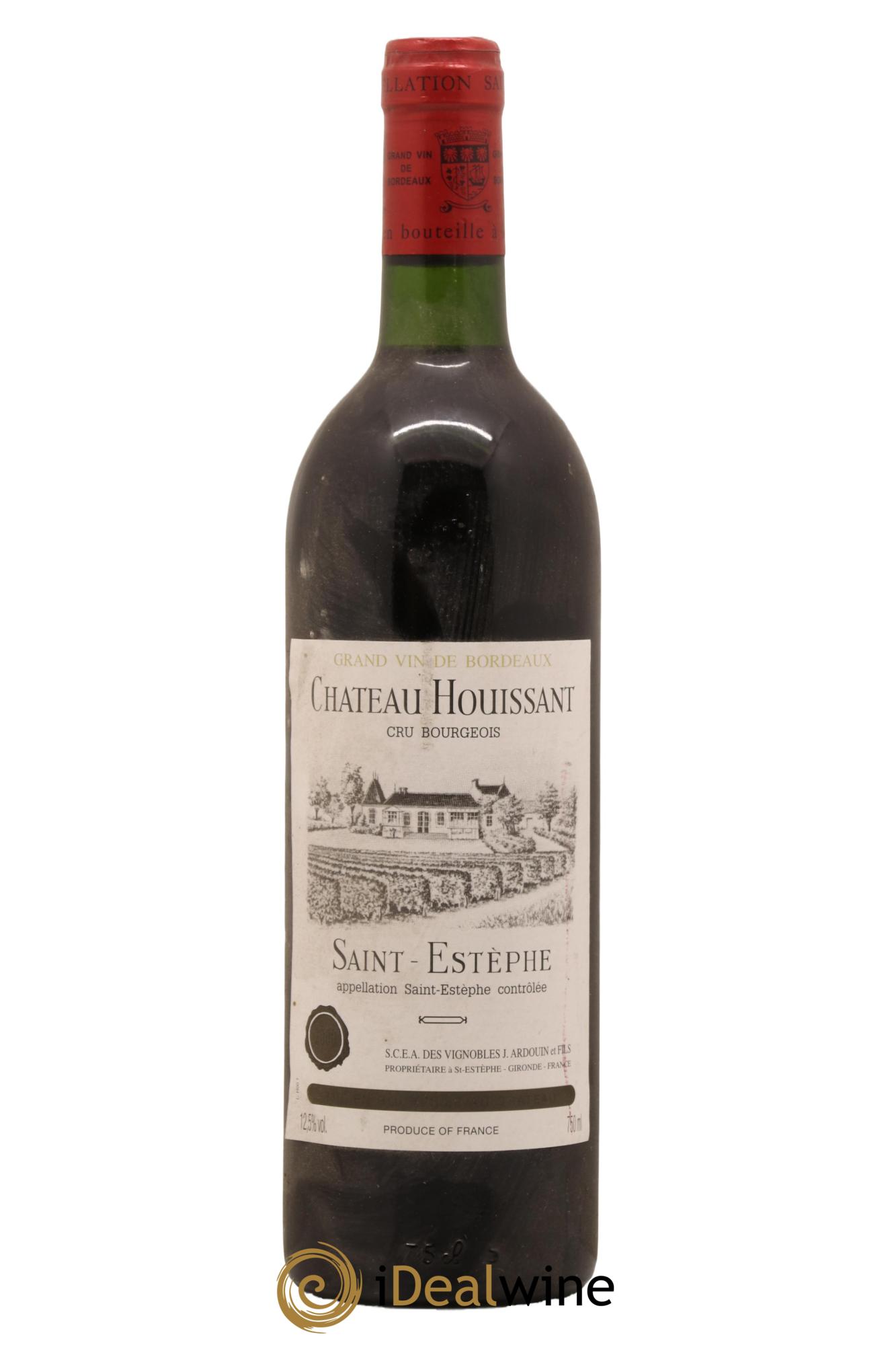 Saint-Estèphe Houissant 2000 - Posten von 1 Flasche - 0