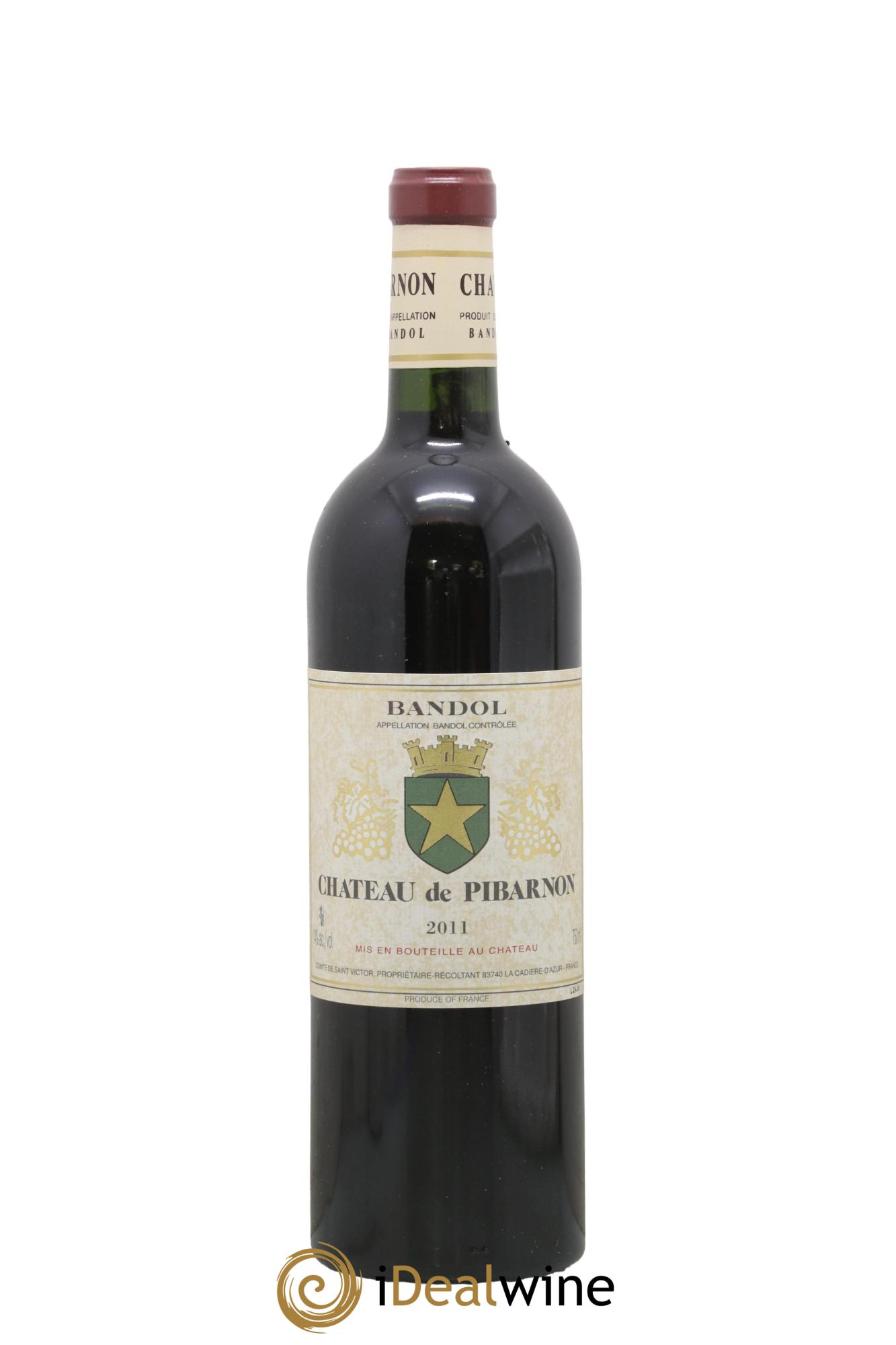 Bandol Château de Pibarnon Comte de Saint-Victor 2011 - Posten von 1 Flasche - 0