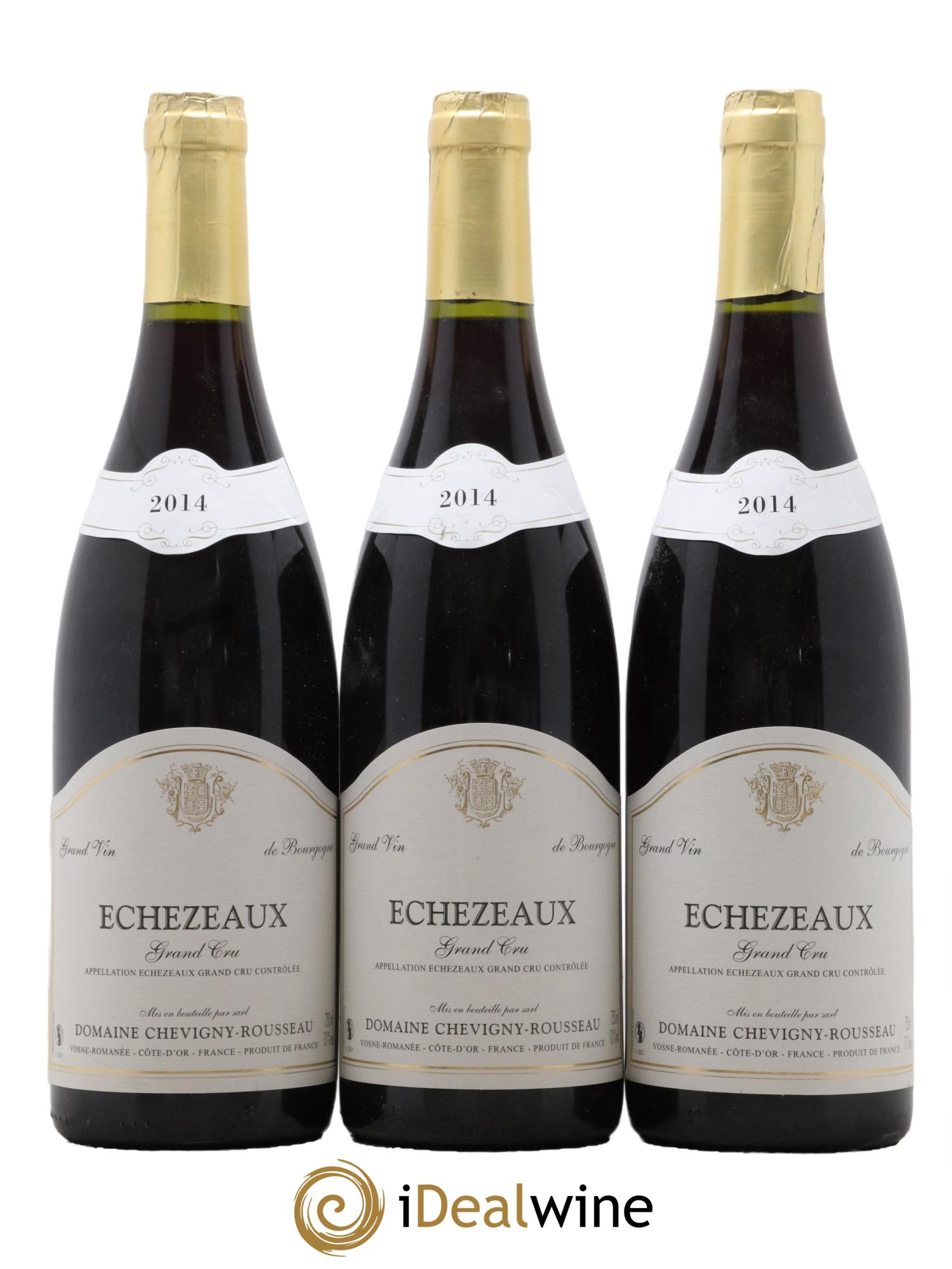 Echezeaux Grand Cru Chevigny-Rousseau 2014 - Posten von 3 Flaschen - 0