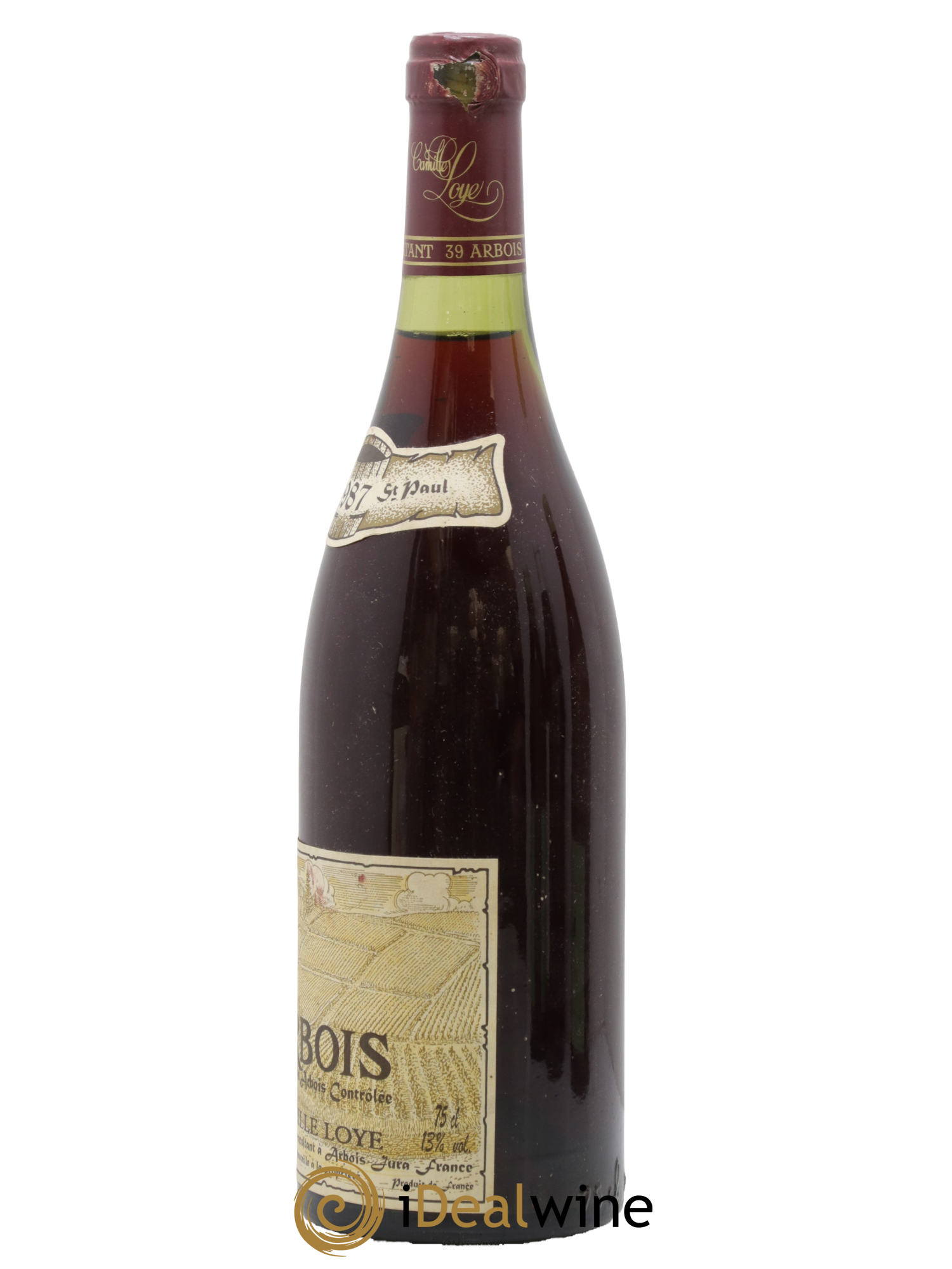Arbois Trousseau Cuvée St-Paul Camille Loye 1987 - Lot de 1 bouteille - 1
