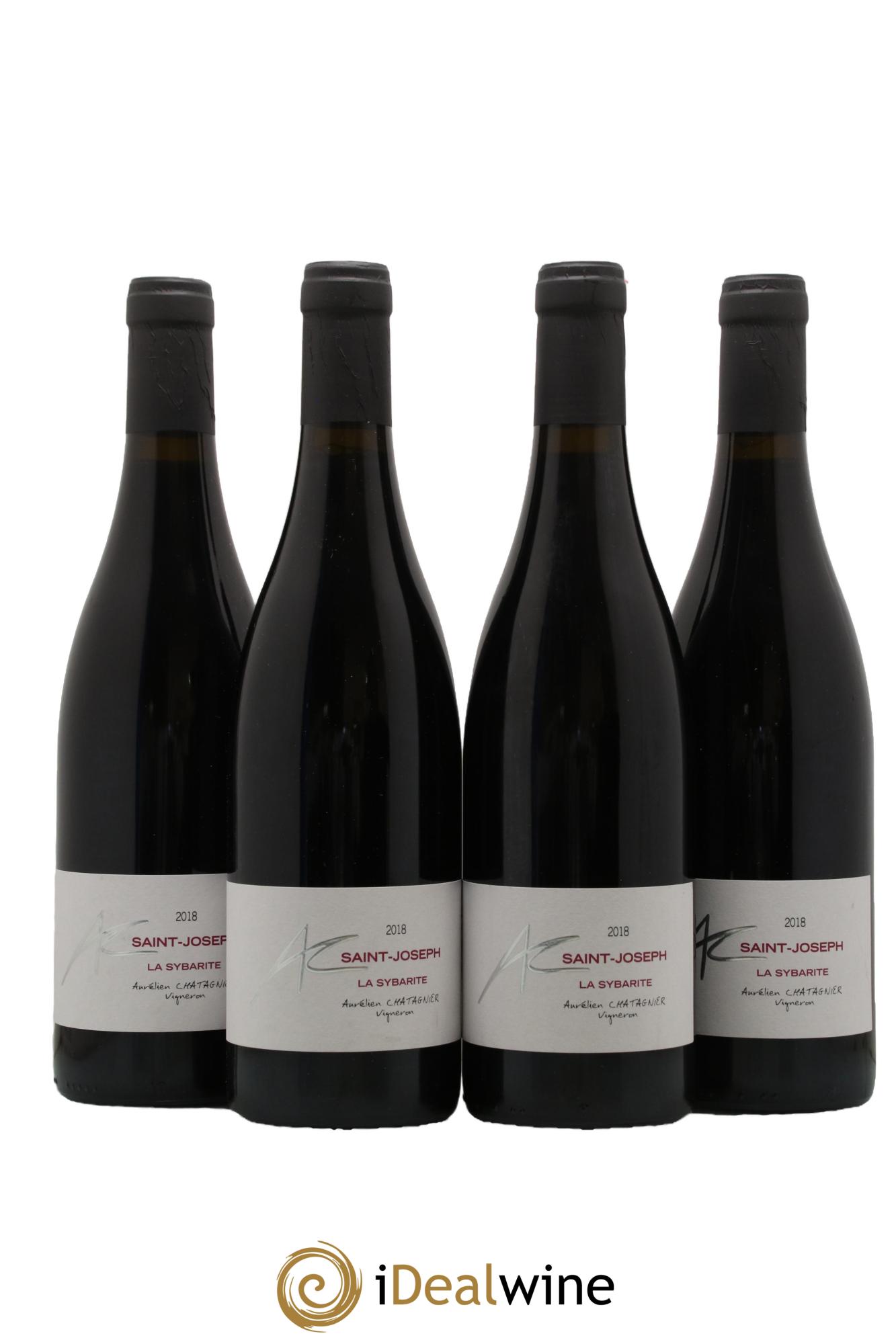 Saint-Joseph Sybarite Aurélien Chatagnier 2018 - Lot de 4 bouteilles - 0