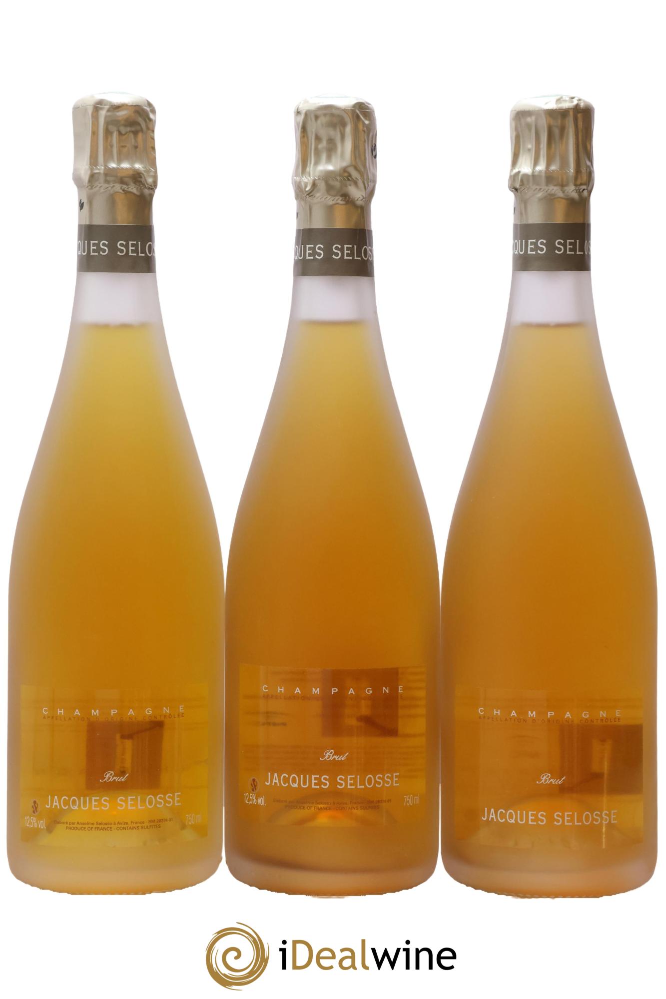 Rosé Brut Jacques Selosse - Lot de 3 bouteilles - 0