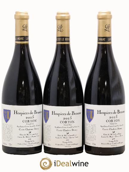 Corton Grand Cru Cuvée Charlotte Dumay Hospices De Beaune 2015 - Lot de 3 bouteilles - 0