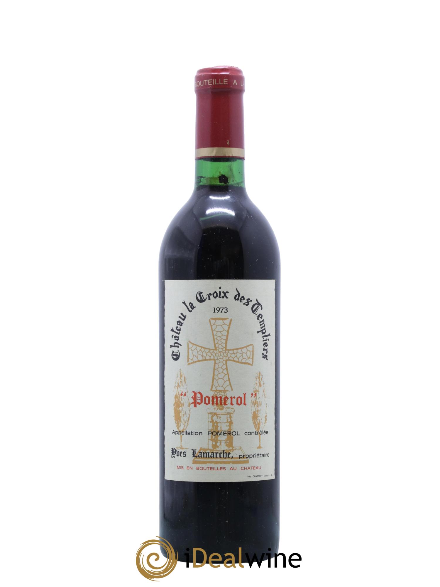 Pomerol Chateau La Croix Des Templiers 1973 - Lot de 1 bouteille - 0
