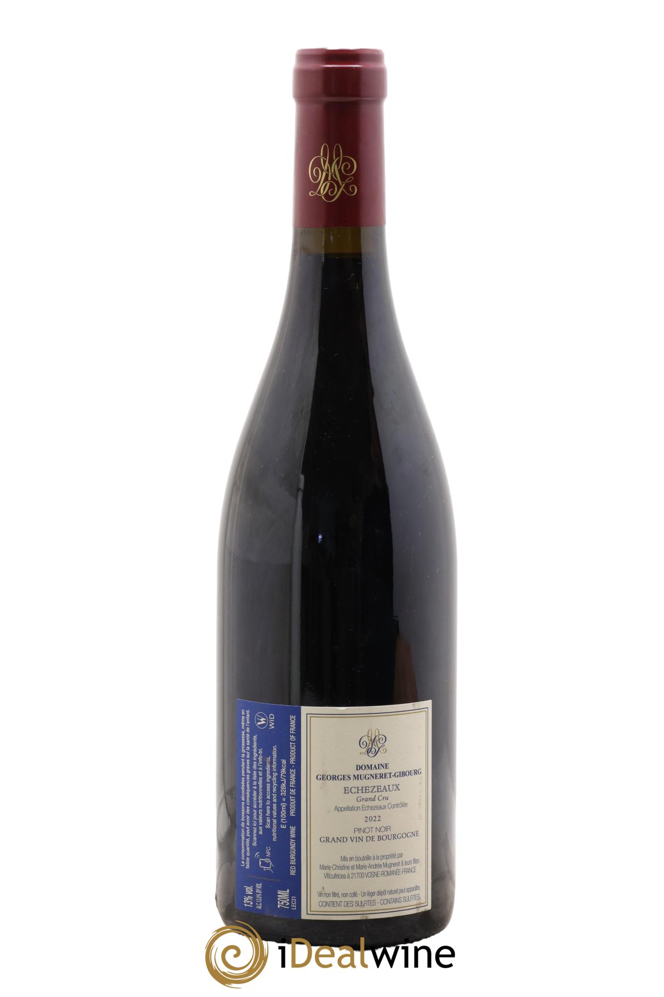 Echezeaux Grand Cru Mugneret-Gibourg (Domaine) 2022 - Lotto di 1 bottiglia - 1