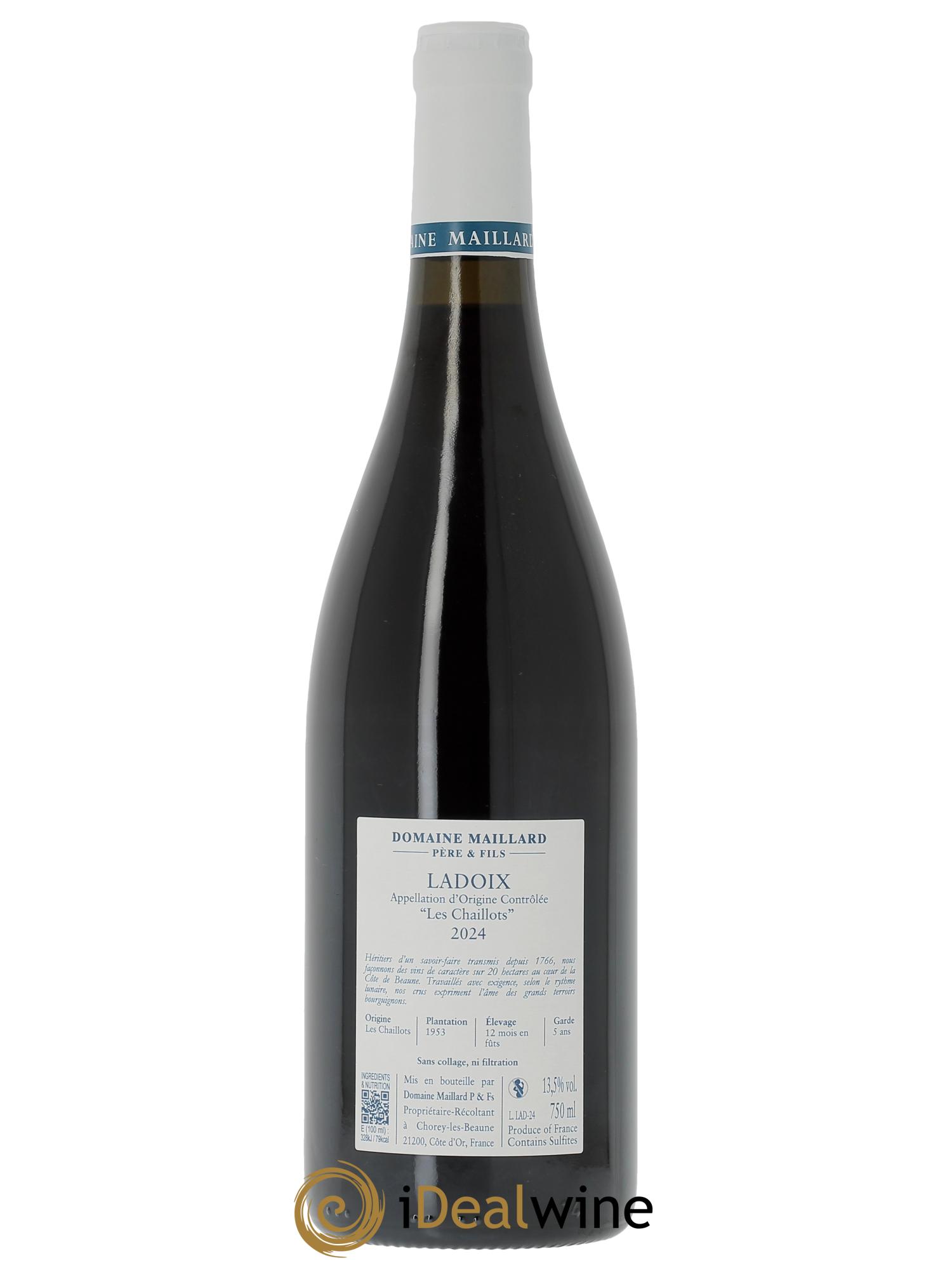Ladoix Les Chaillots Maillard et Fils (Domaine) 2024 - Lot of 1 bottle - 1