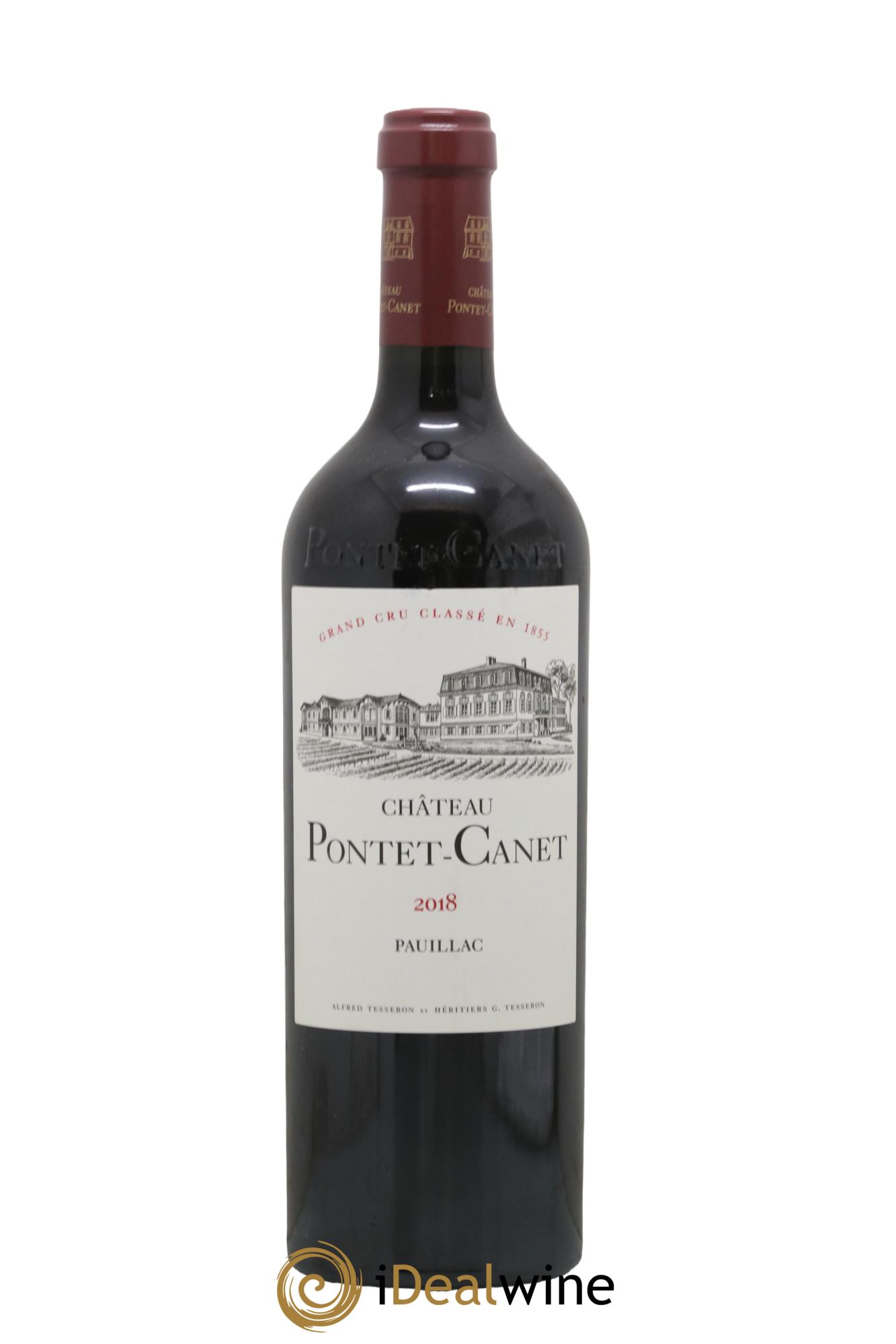 Château Pontet Canet 5ème Grand Cru Classé 2018 - Posten von 1 Flasche - 0