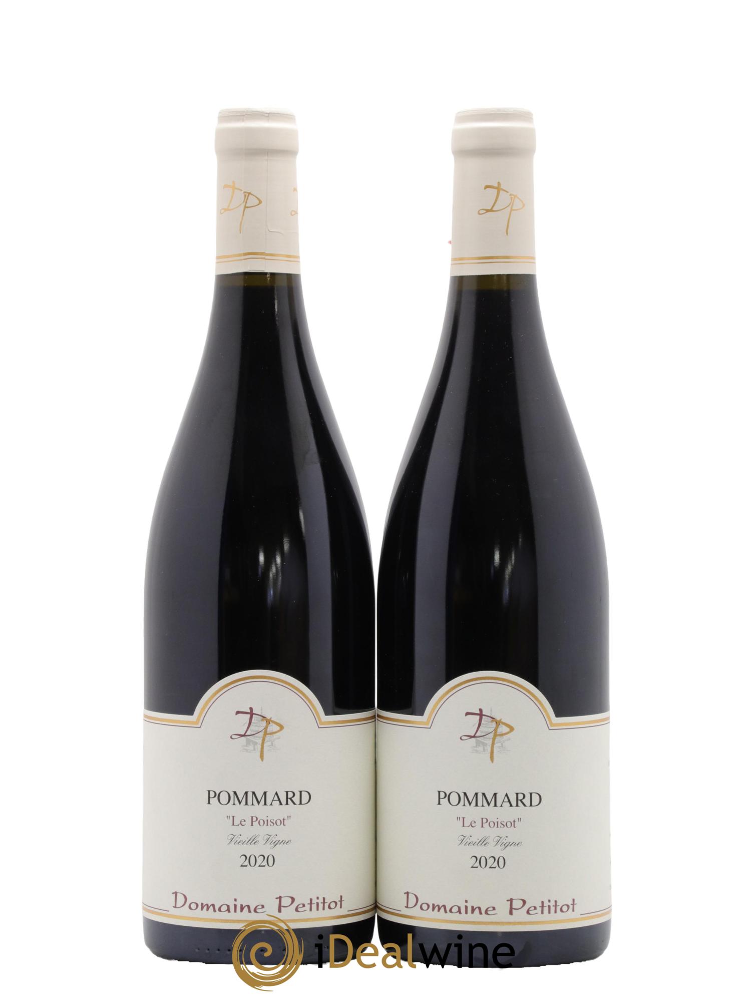 Pommard Le Poisot Vieilles Vignes Petitot 2020 - Lot de 2 bouteilles - 0