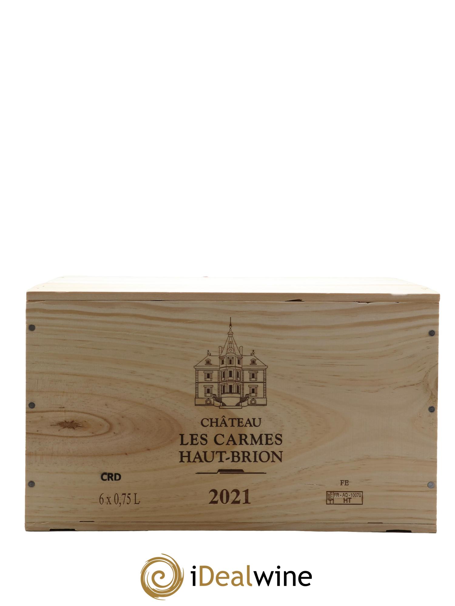 Château Les Carmes Haut-Brion 2021 - Posten von 6 Flaschen - 1