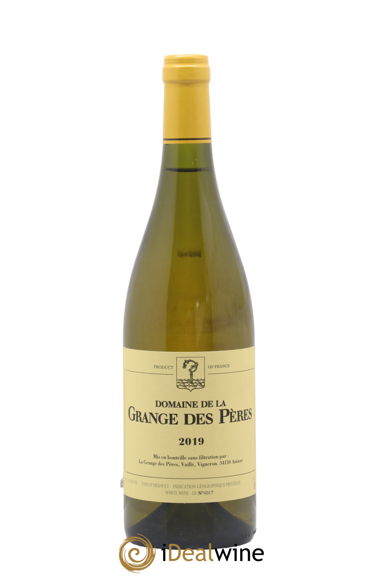 Pays d'Hérault Grange des Pères Laurent Vaillé 2019 - Lot de 1 bouteille - 0