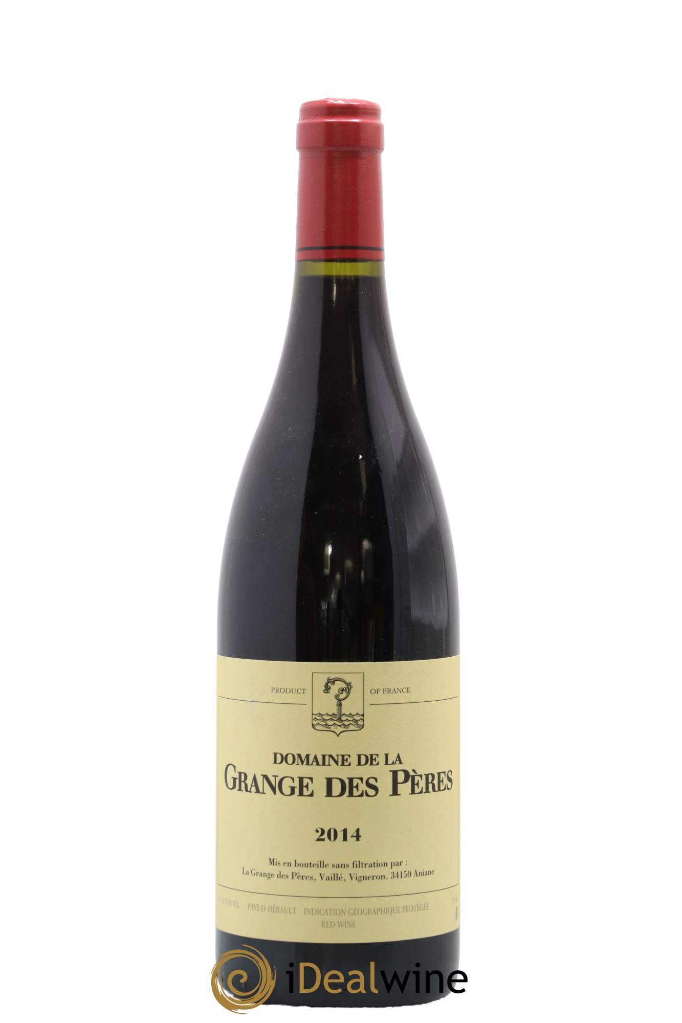 Pays d'Hérault Grange des Pères Laurent Vaillé 2014 - Lot de 1 bouteille - 0