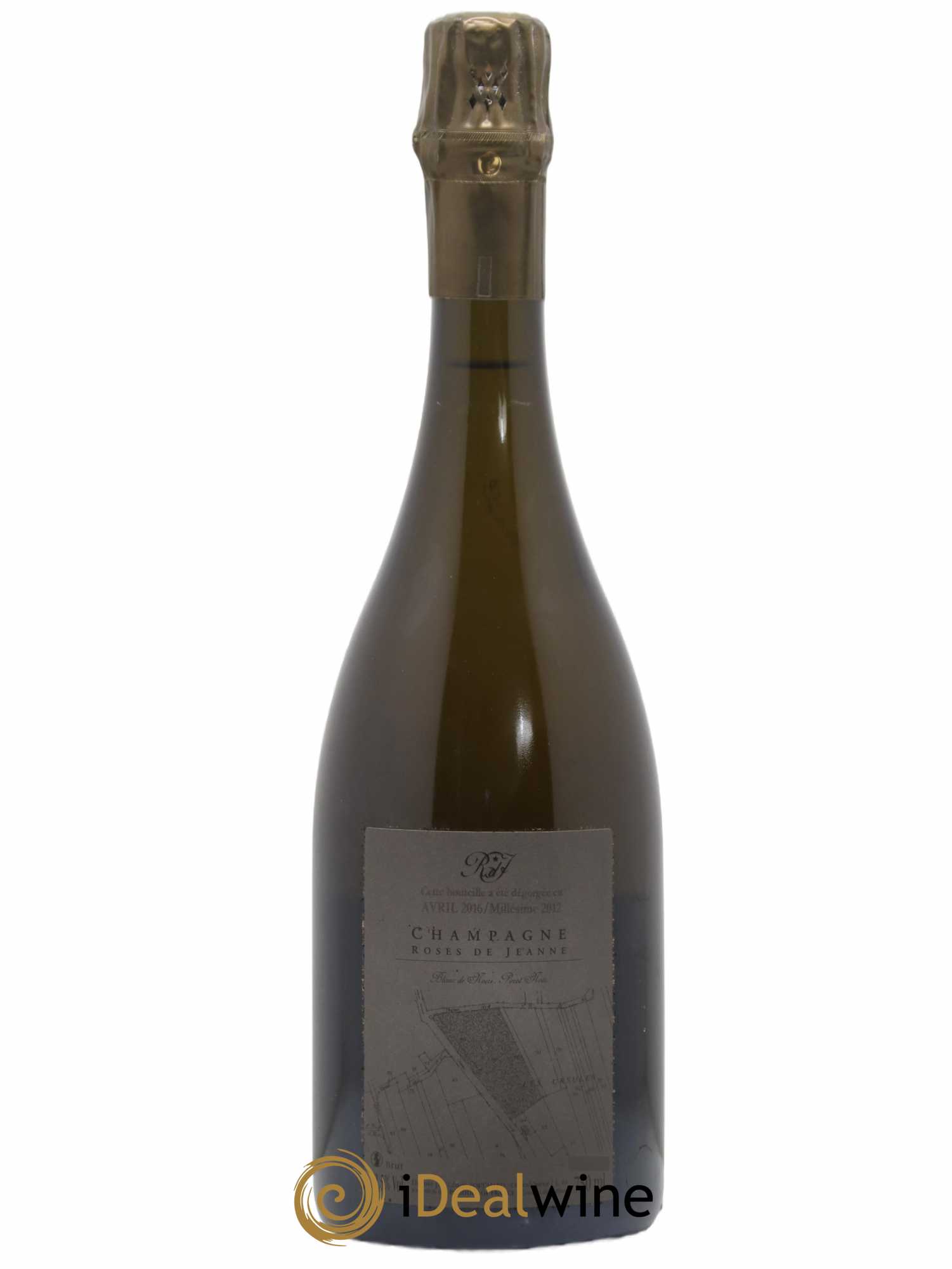 Roses de Jeanne Les Ursules Blanc de Noirs Brut Cédric Bouchard 2012 - Lot de 1 bouteille - 1
