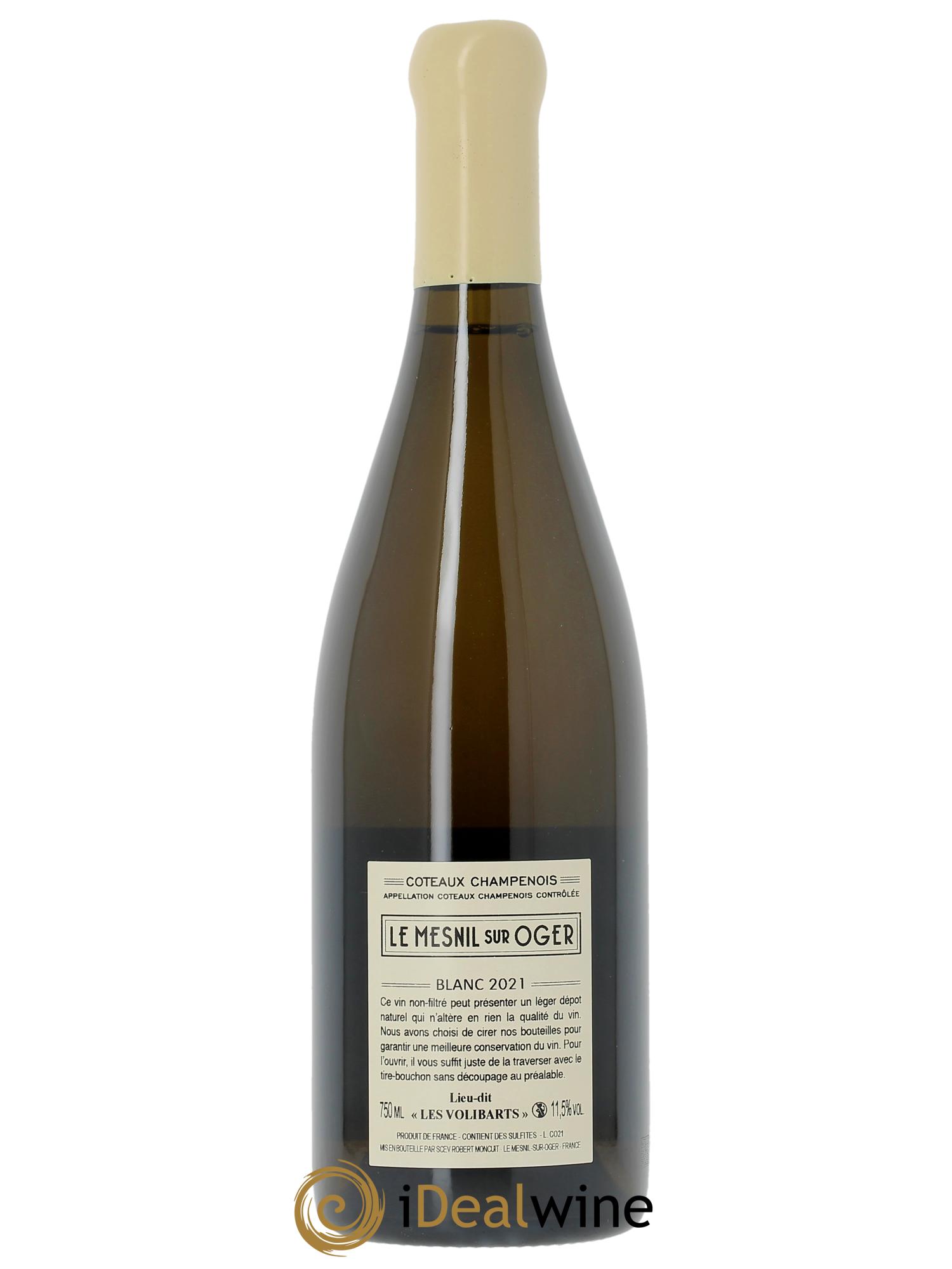 Coteaux Champenois Le Mesnil sur Oger Robert Moncuit  2021 - Posten von 1 Flasche - 1