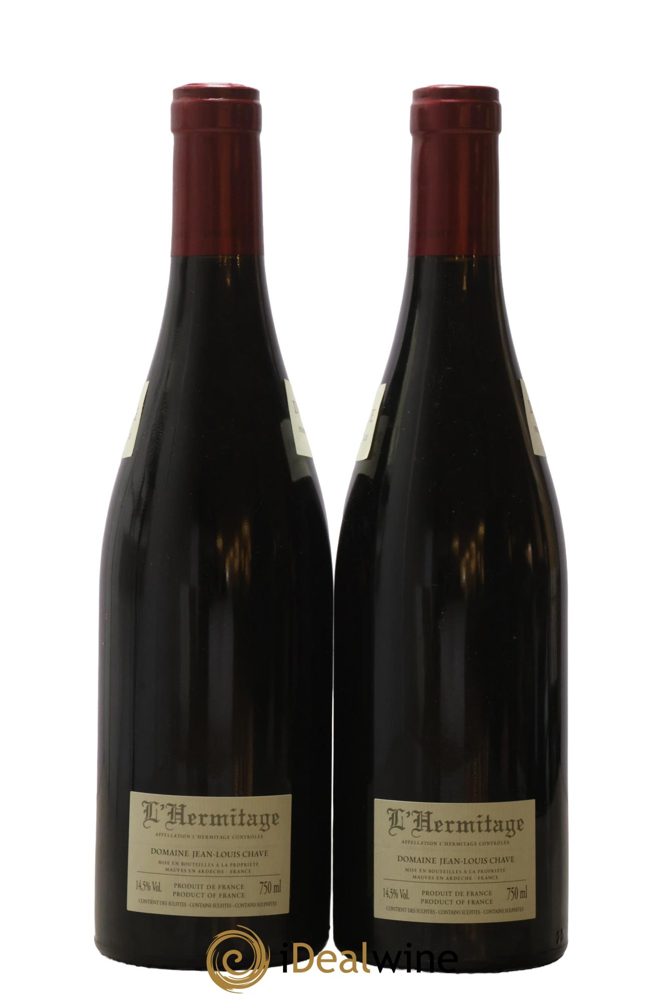 Hermitage Jean-Louis Chave 2009 - Lot of 2 bottles - 1