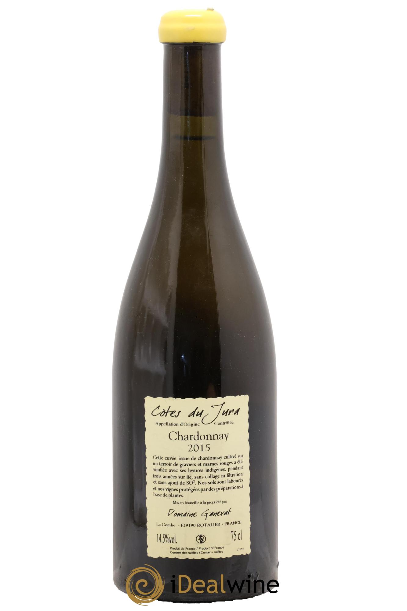 Côtes du Jura Les Gryphées Vieilles Vignes Jean-François Ganevat (Domaine) 2015 - Lot de 1 bouteille - 1