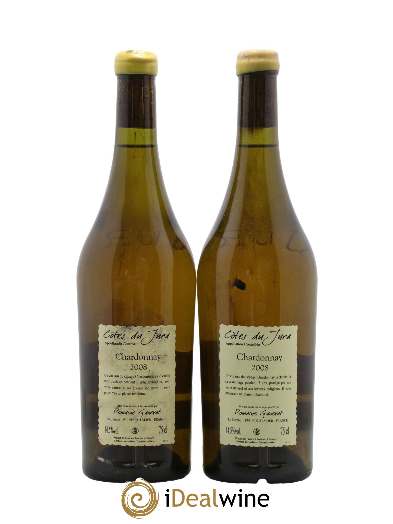 Côtes du Jura Cuvée du Pépé Jean-François Ganevat (Domaine) 2008 - Lot de 2 bouteilles - 1