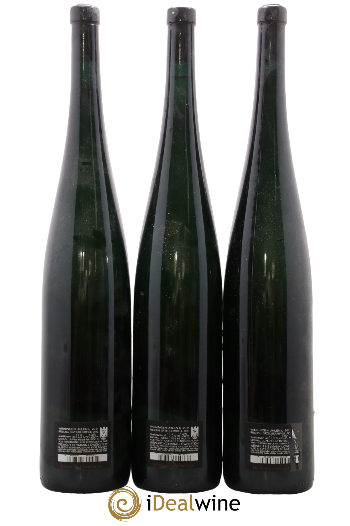 Allemagne Mosel-Saar Riesling Uhlen Laubach Domaine Heymann Lowenstein 2011 - Lot de 3 magnums - 1