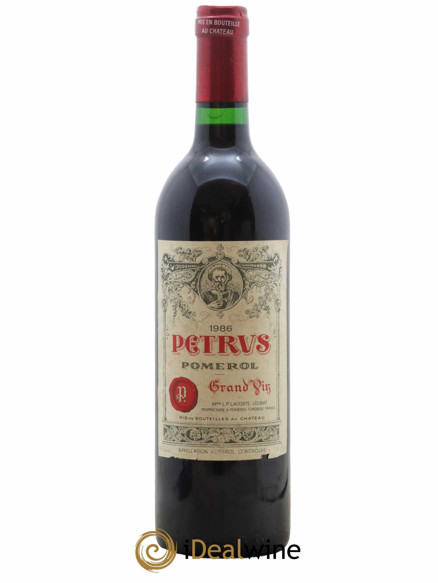 Petrus 1986 - Lot de 1 bouteille - 0
