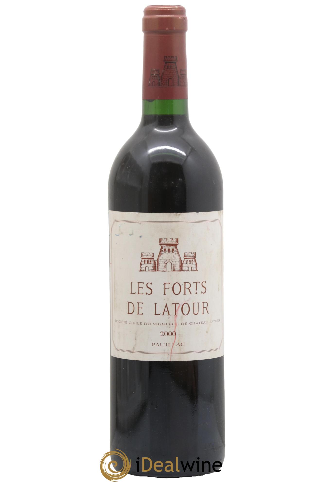 Les Forts de Latour Second Vin 2000 - Posten von 1 Flasche - 0