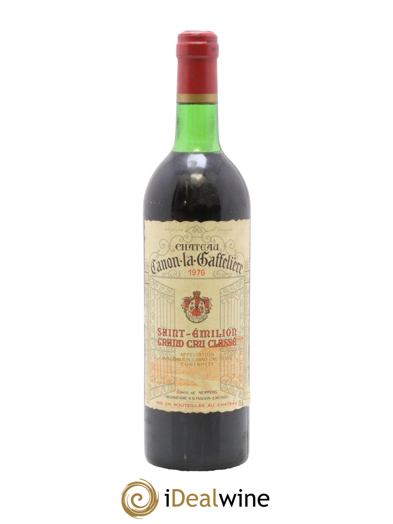 Château Canon la Gaffelière 1er Grand Cru Classé B 1976 - Lotto di 1 bottiglia - 0
