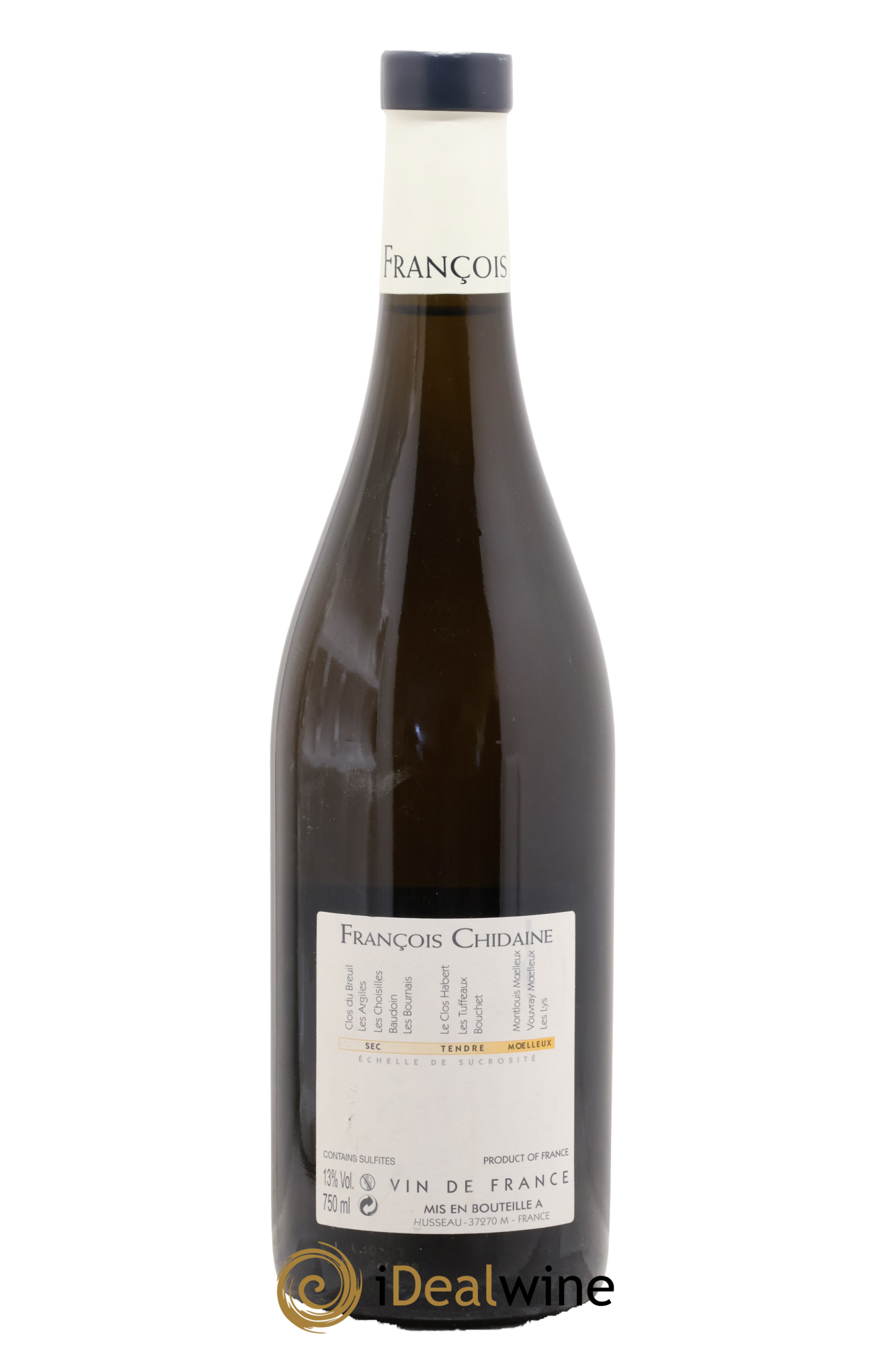 Vin de France Clos Habert François Chidaine 2017 - Lot de 1 bouteille - 1