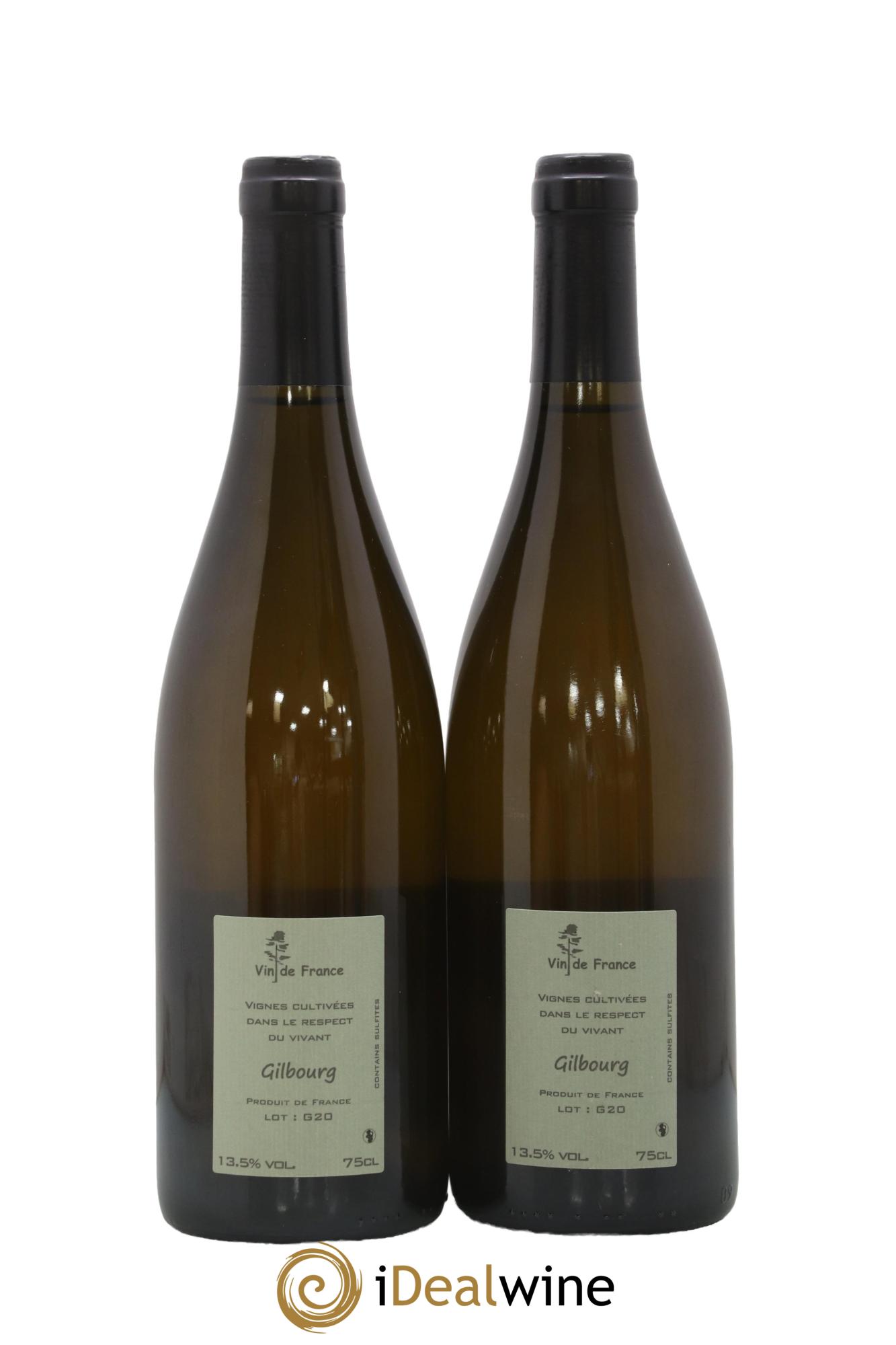 Vin de France Gilbourg Benoit Courault 2020 - Lot of 2 bottles - 1
