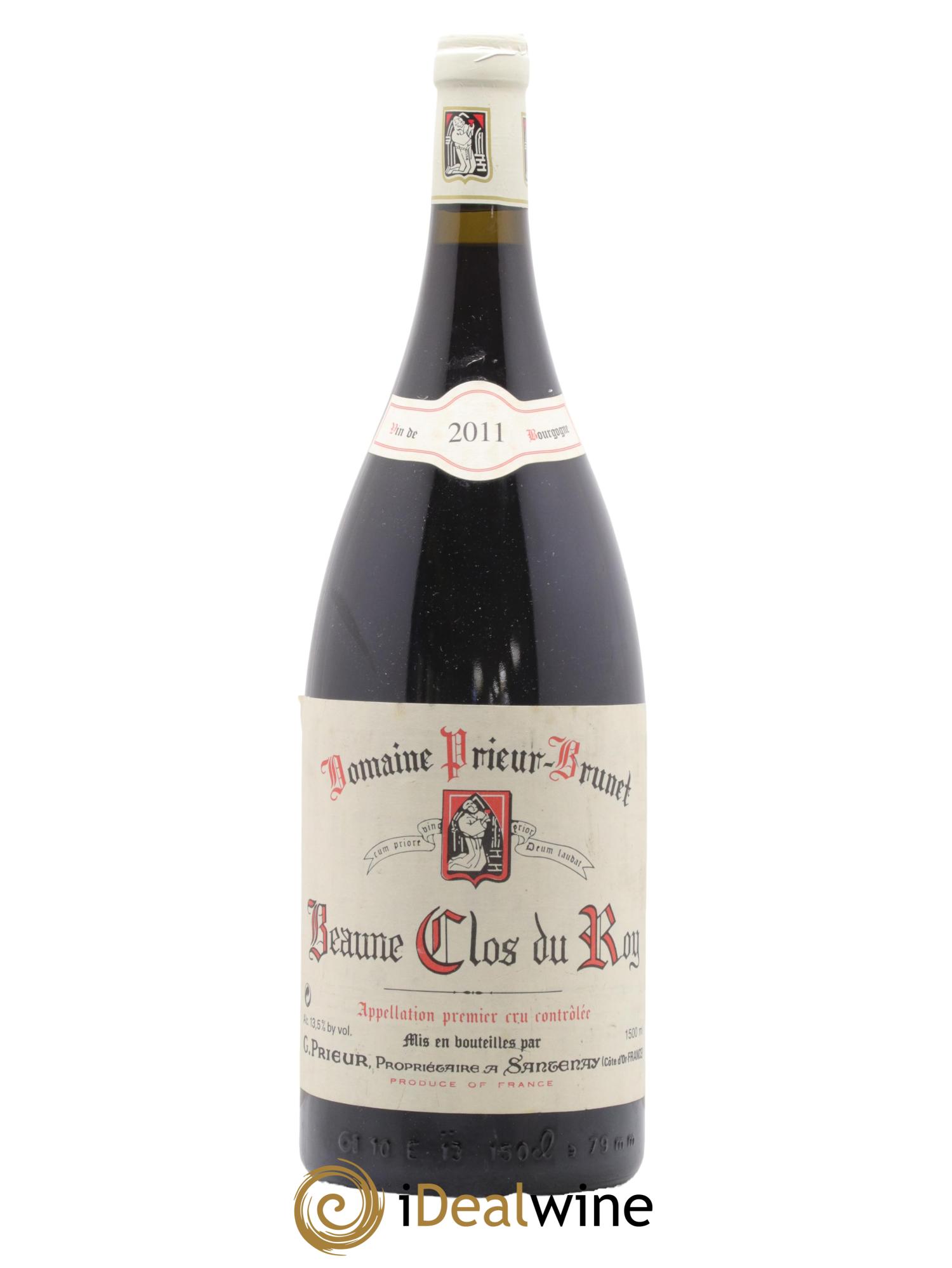 Beaune 1er Cru Clos du Roy Domaine Prieur Brunet 2011 - Lot de 1 magnum - 0
