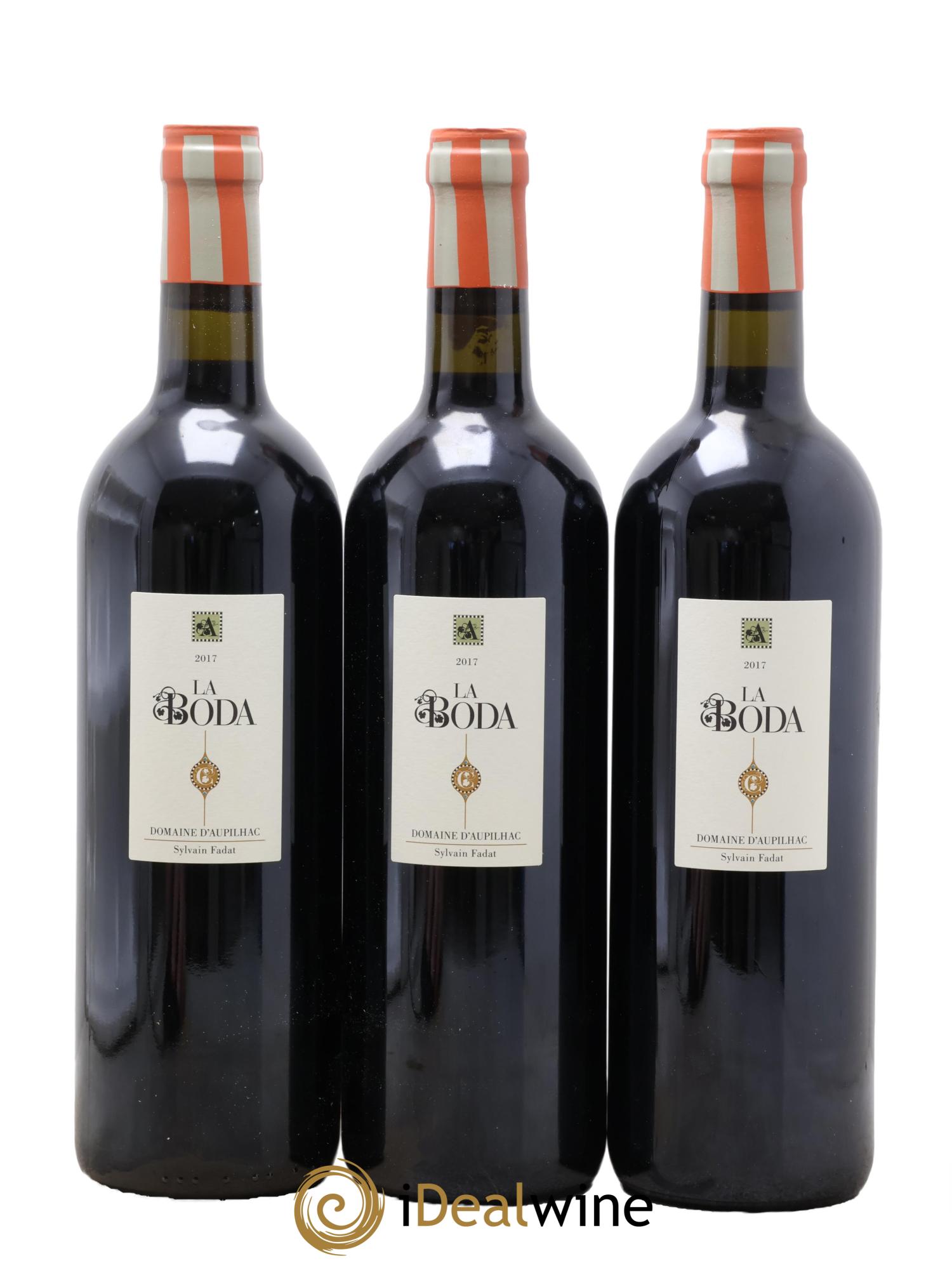 Languedoc-Montpeyroux Aupilhac (Domaine d') La Boda Sylvain Fadat  2017 - Lot of 6 bottles - 2