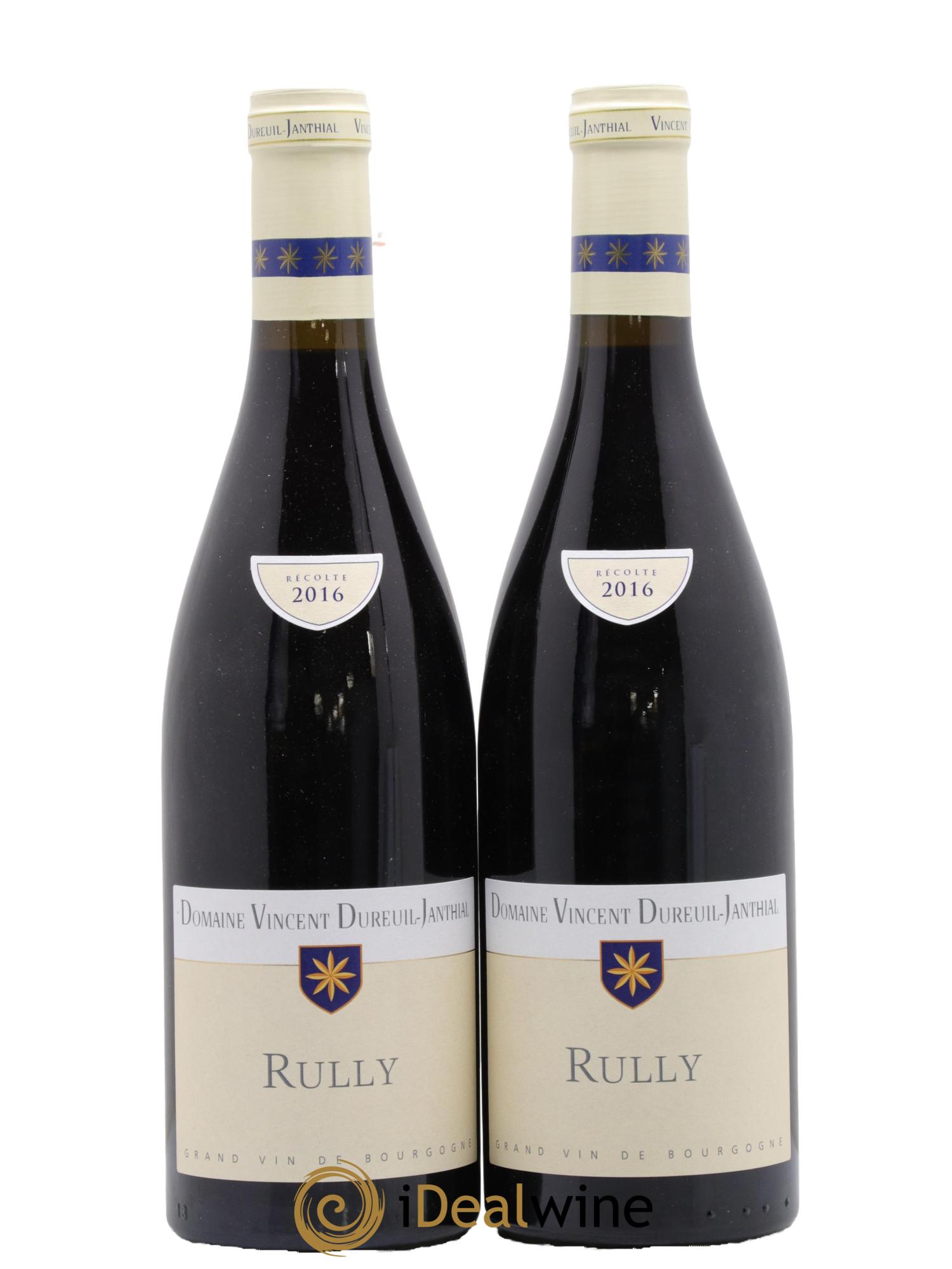 Rully Vincent Dureuil-Janthial 2016 - Posten von 2 Flaschen - 0