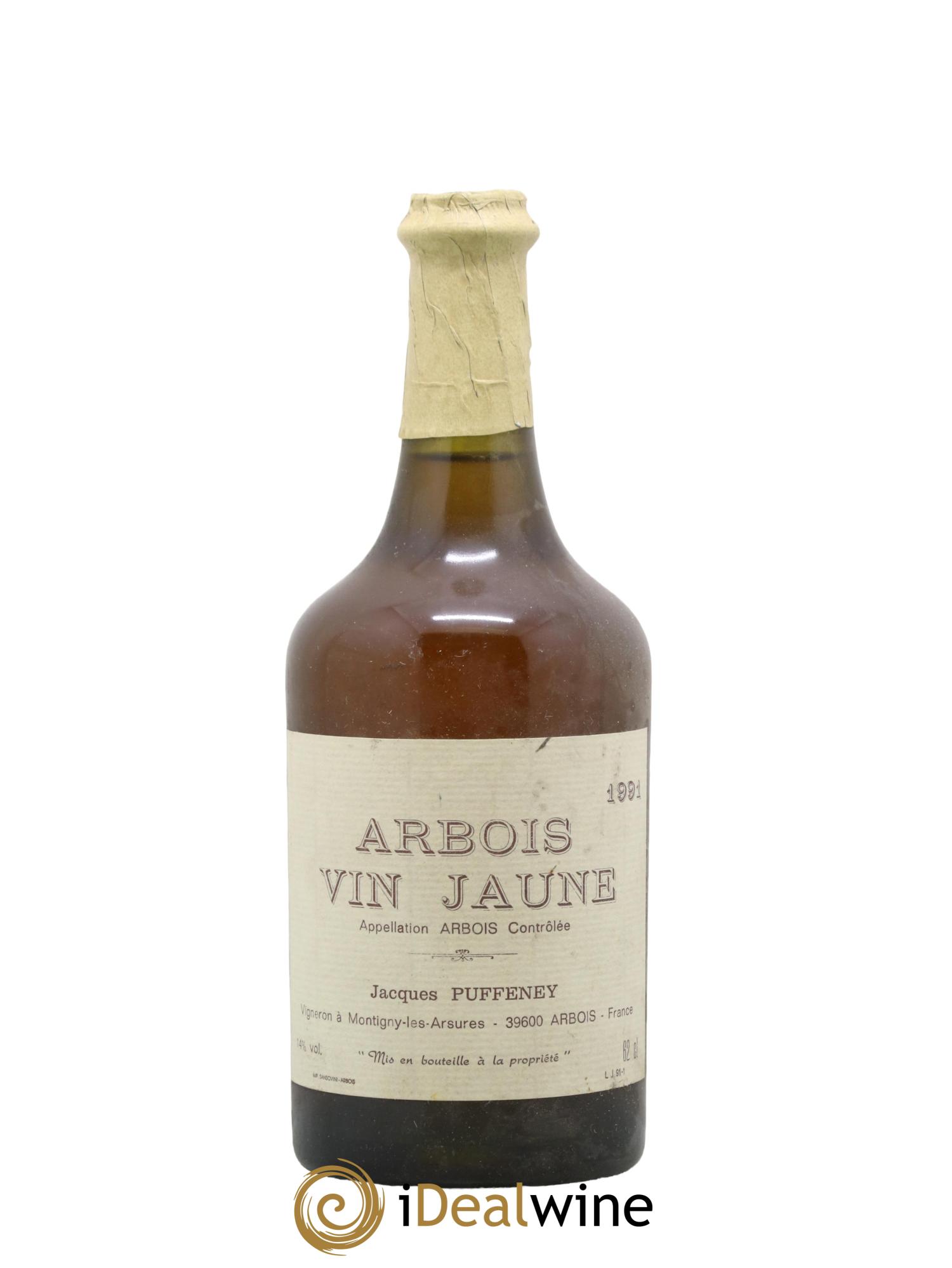 Arbois Vin Jaune Jacques Puffeney 1991 - Lot de 1 clavelin - 0