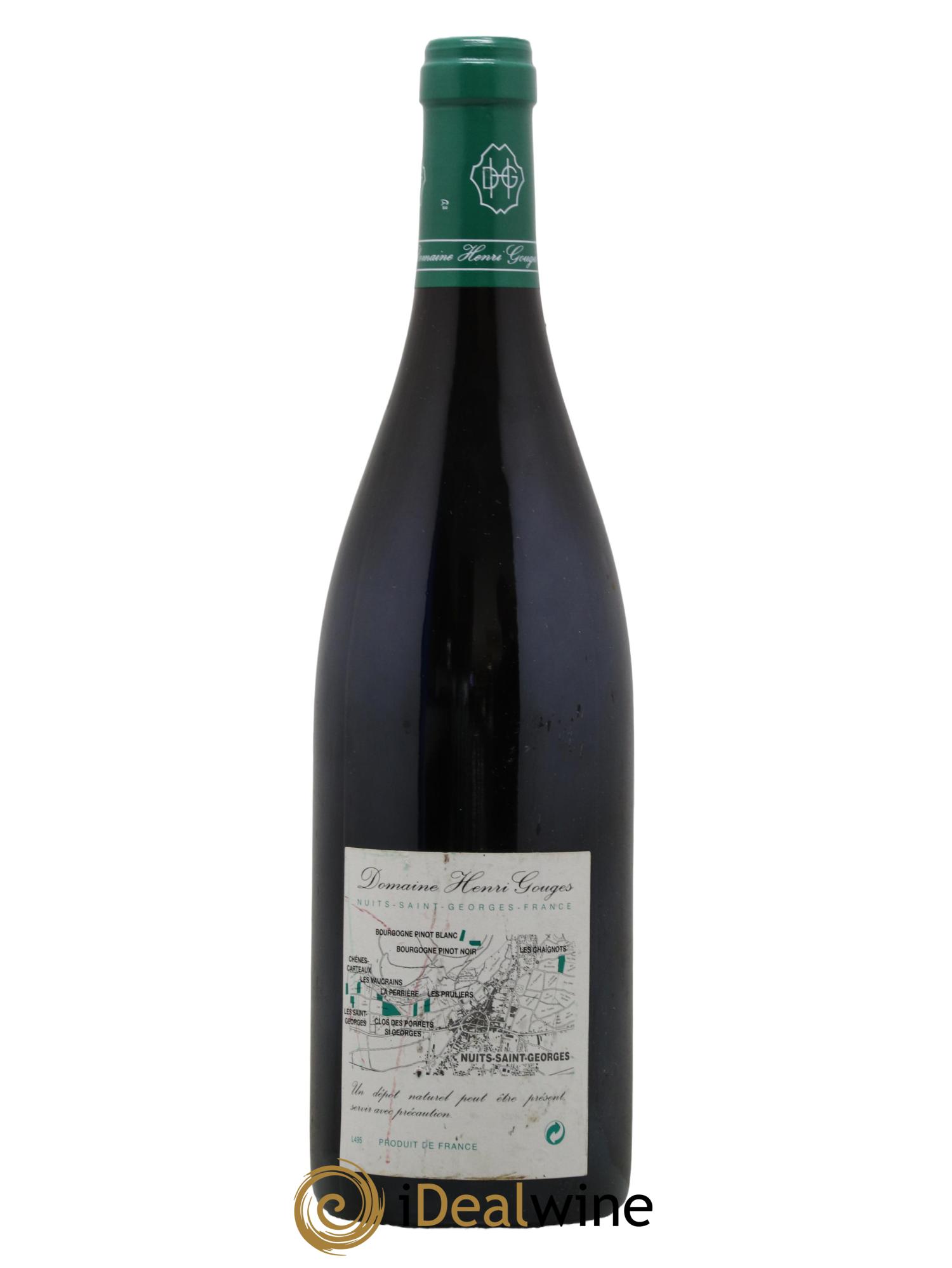 Nuits-Saint-Georges 1er Cru Les Saints Georges Henri Gouges 1999 - Lot de 1 bouteille - 1