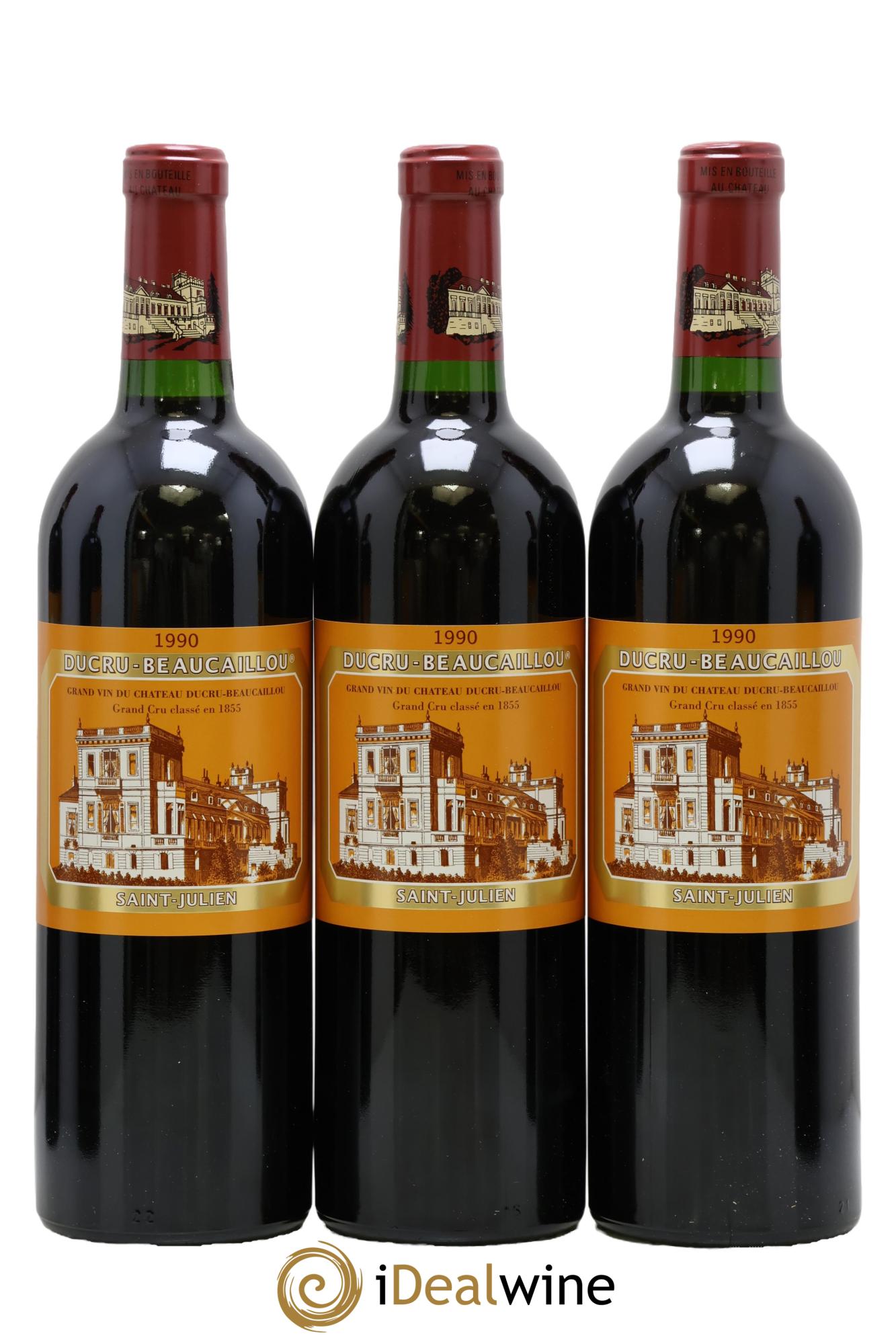 Château Ducru Beaucaillou 2ème Grand Cru Classé 1990 - Lotto di 6 bottiglie - 3